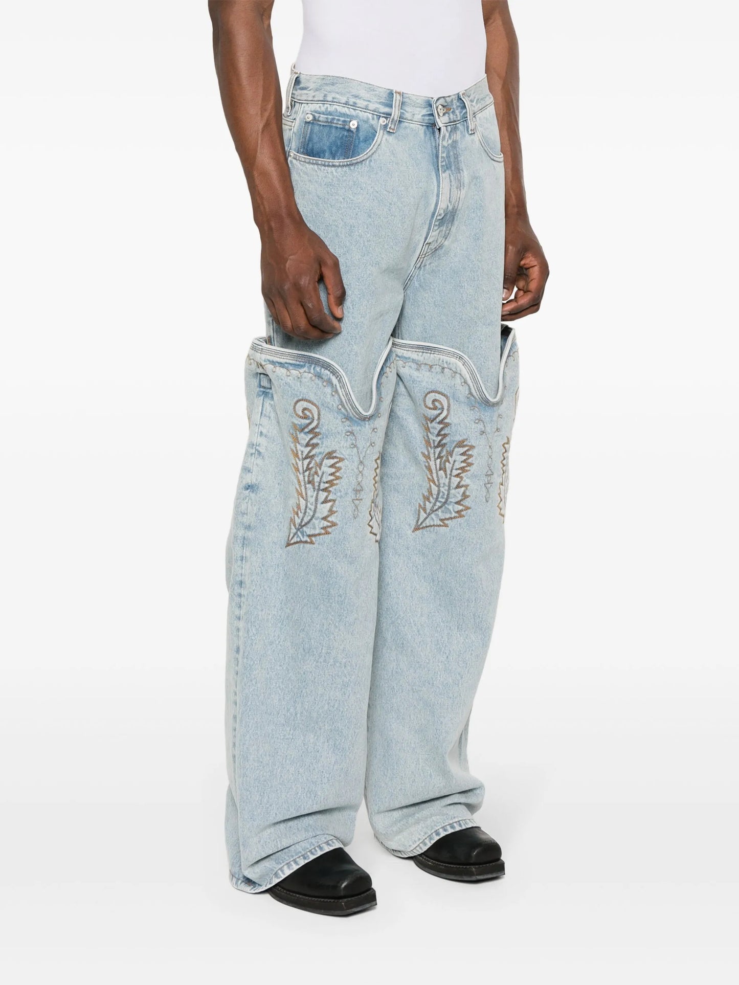 Evergreen Maxi Cowboy Cuff Jeans