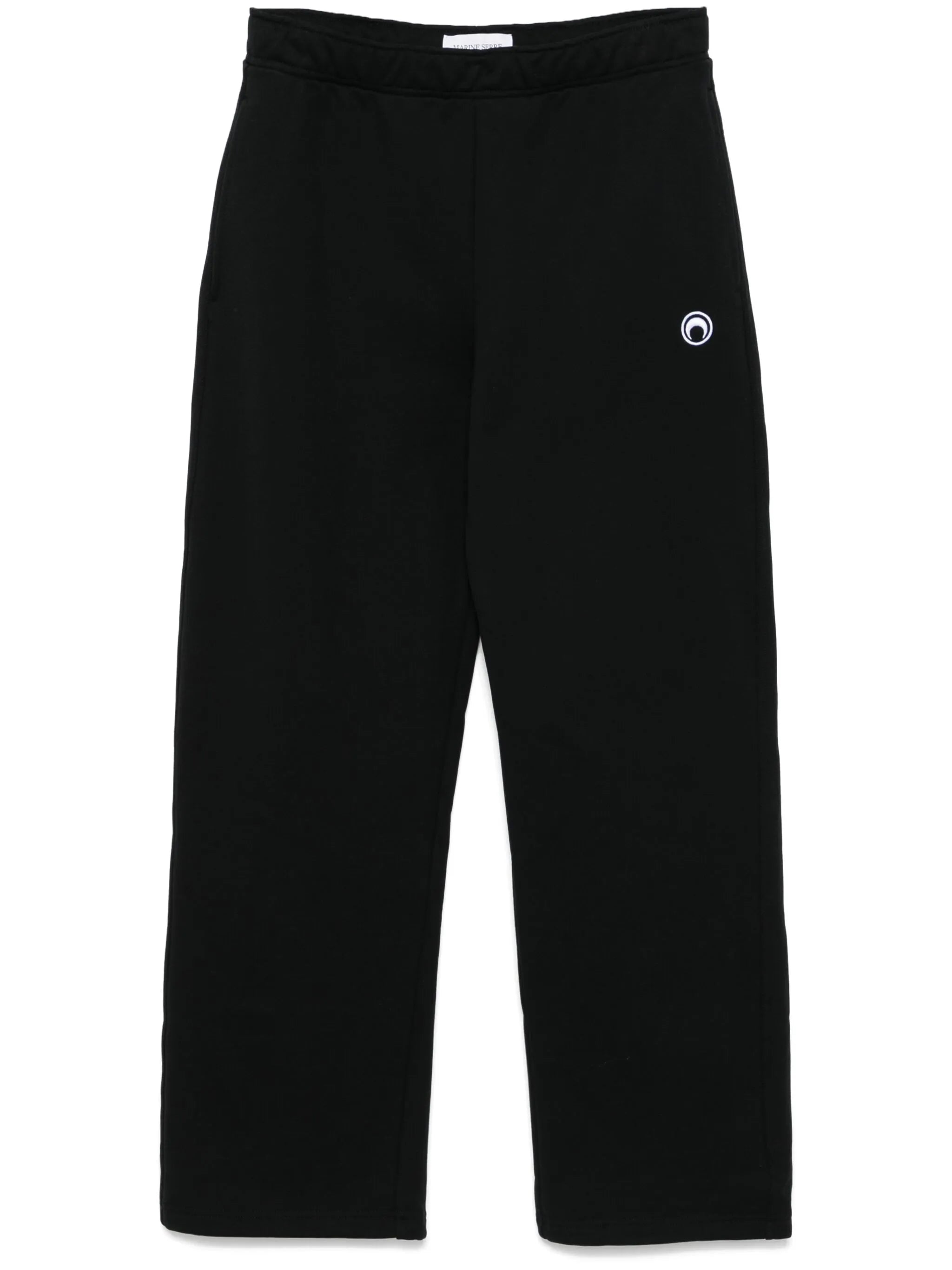 moon-logo fleece track pants