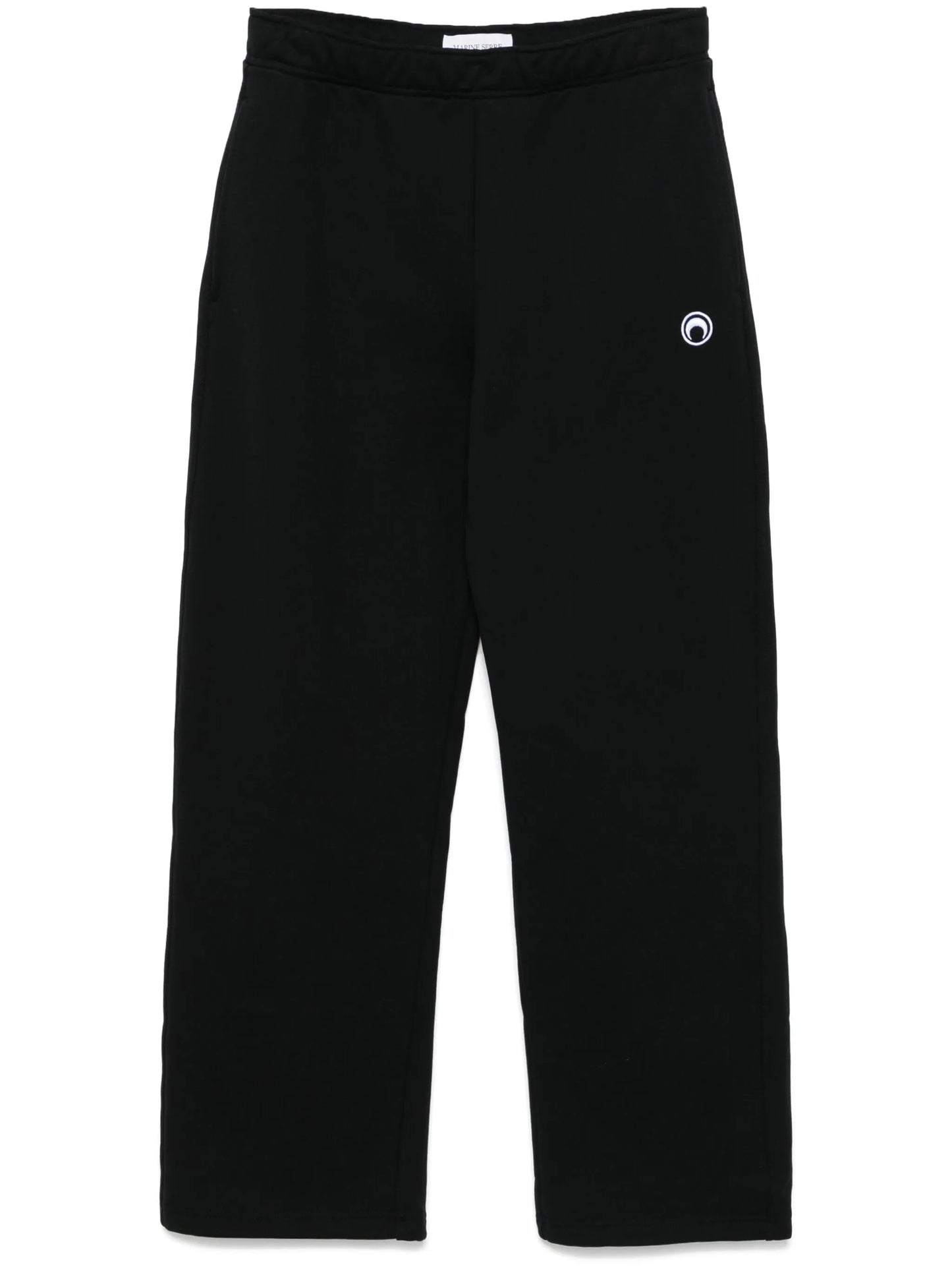 moon-logo fleece track pants