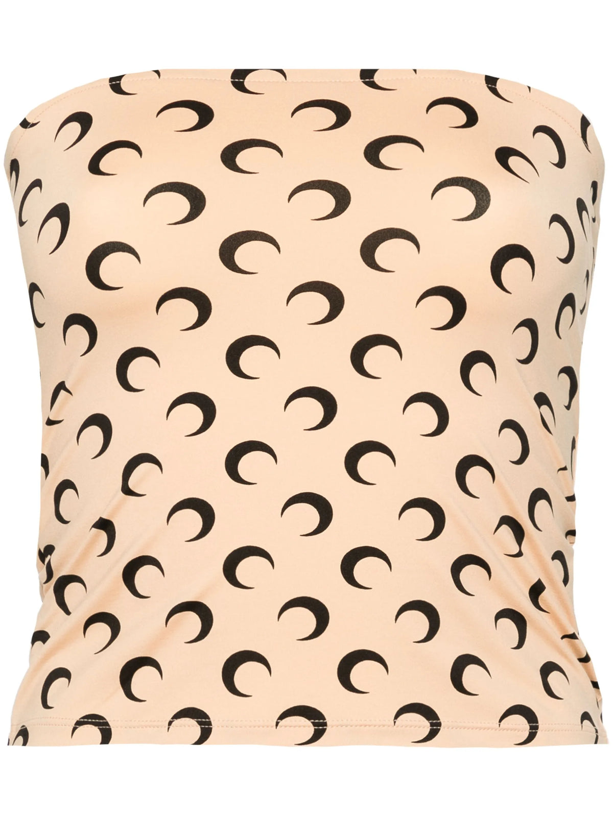Moon-printed tube top