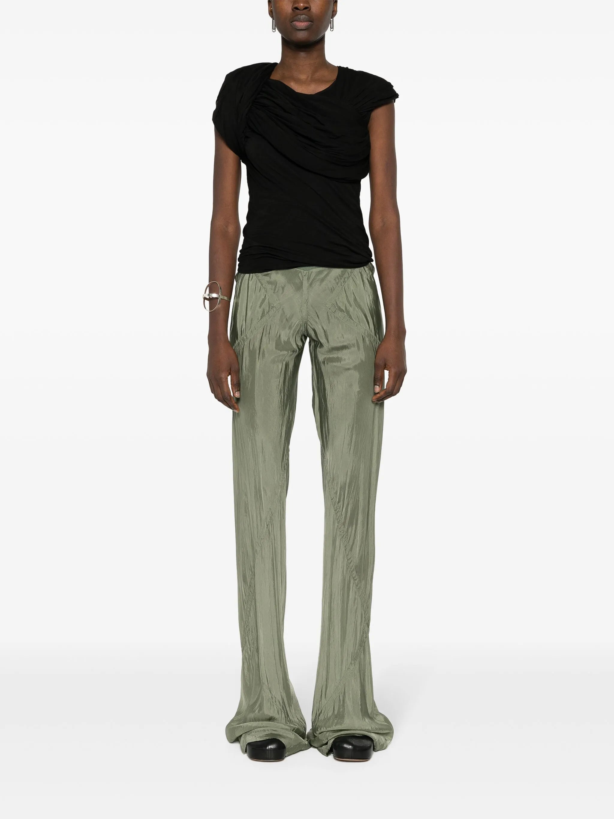 Harness T draped top