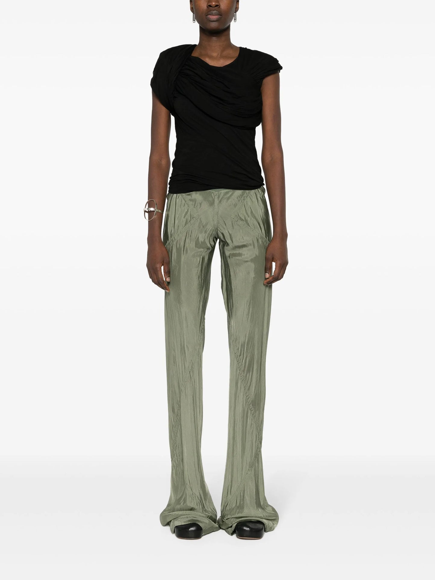 Harness T draped top