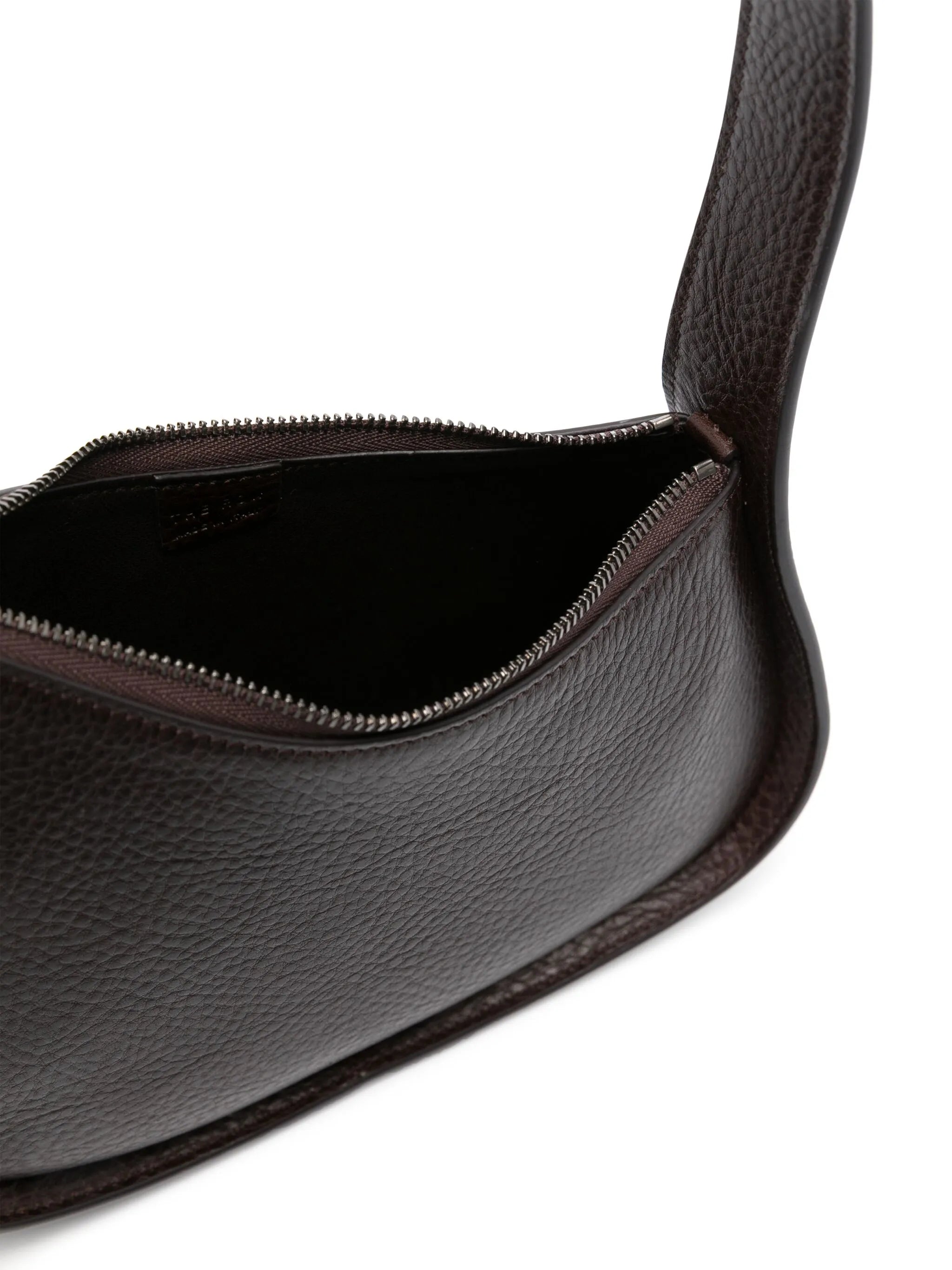 Half Moon leather shoulder bag