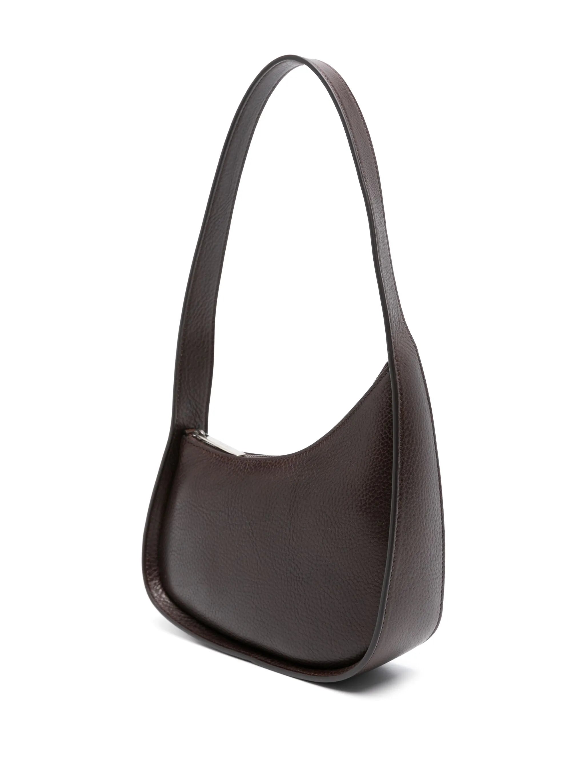 Half Moon leather shoulder bag