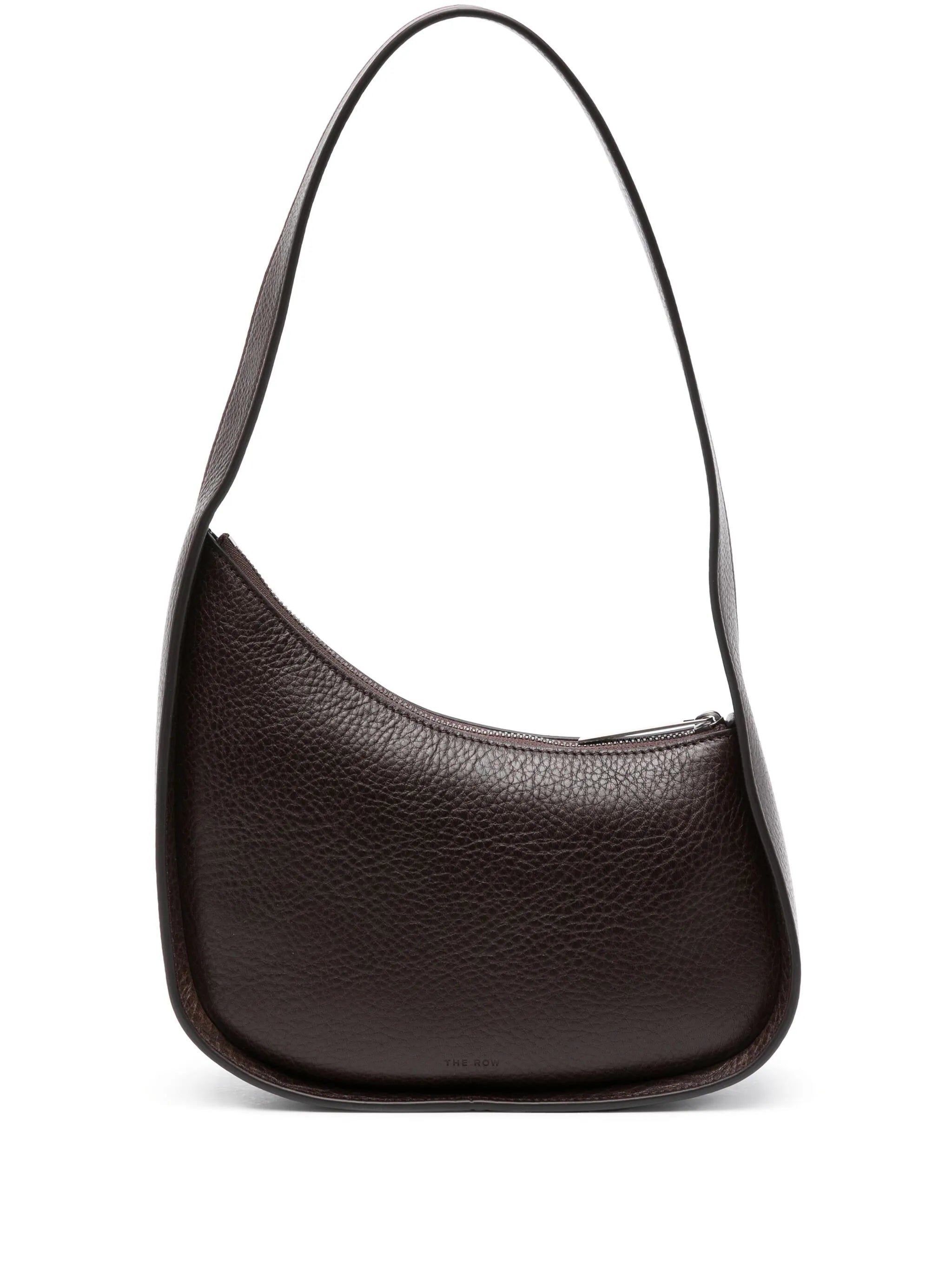 Half Moon leather shoulder bag