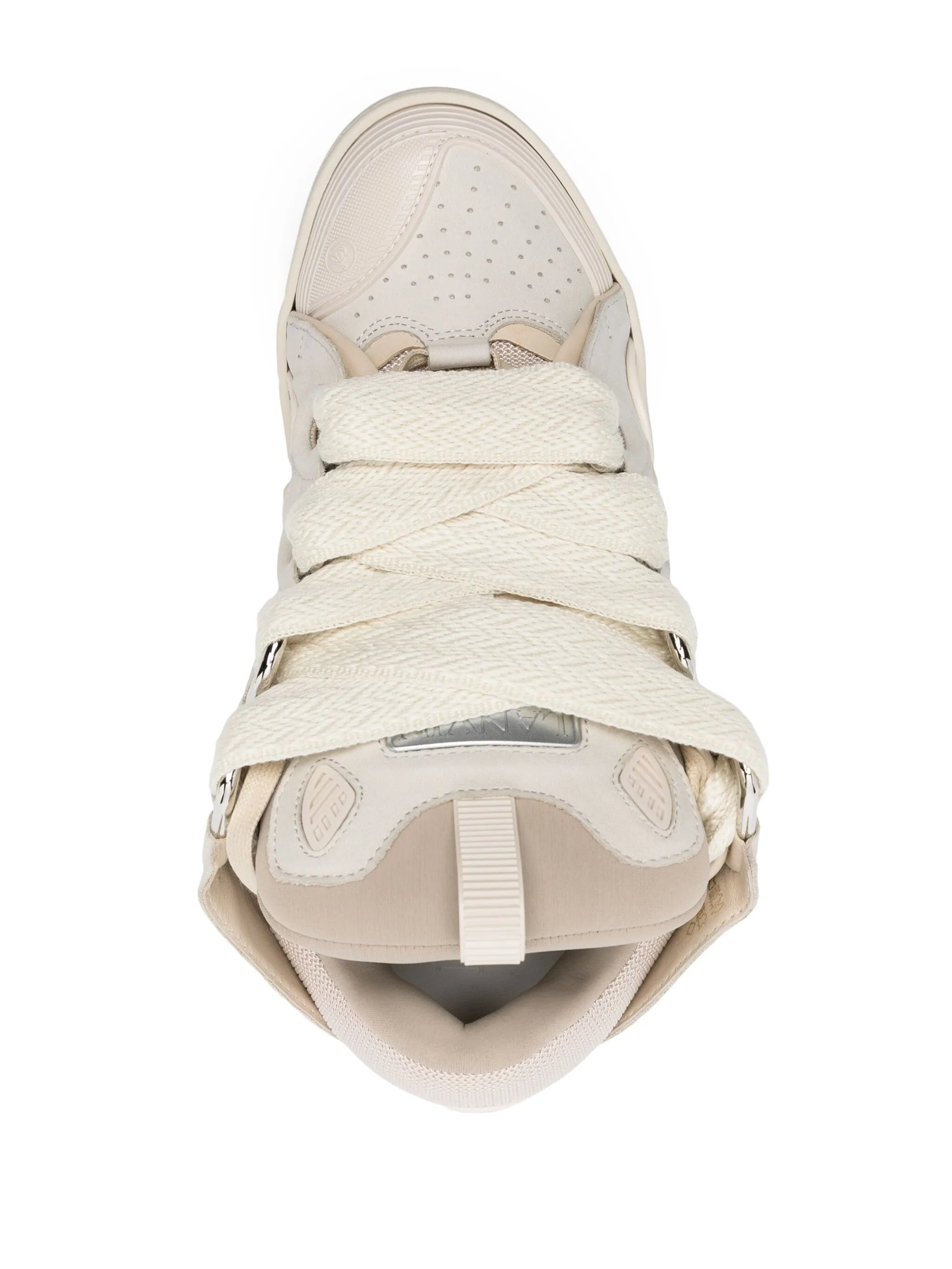 Curb leather sneakers