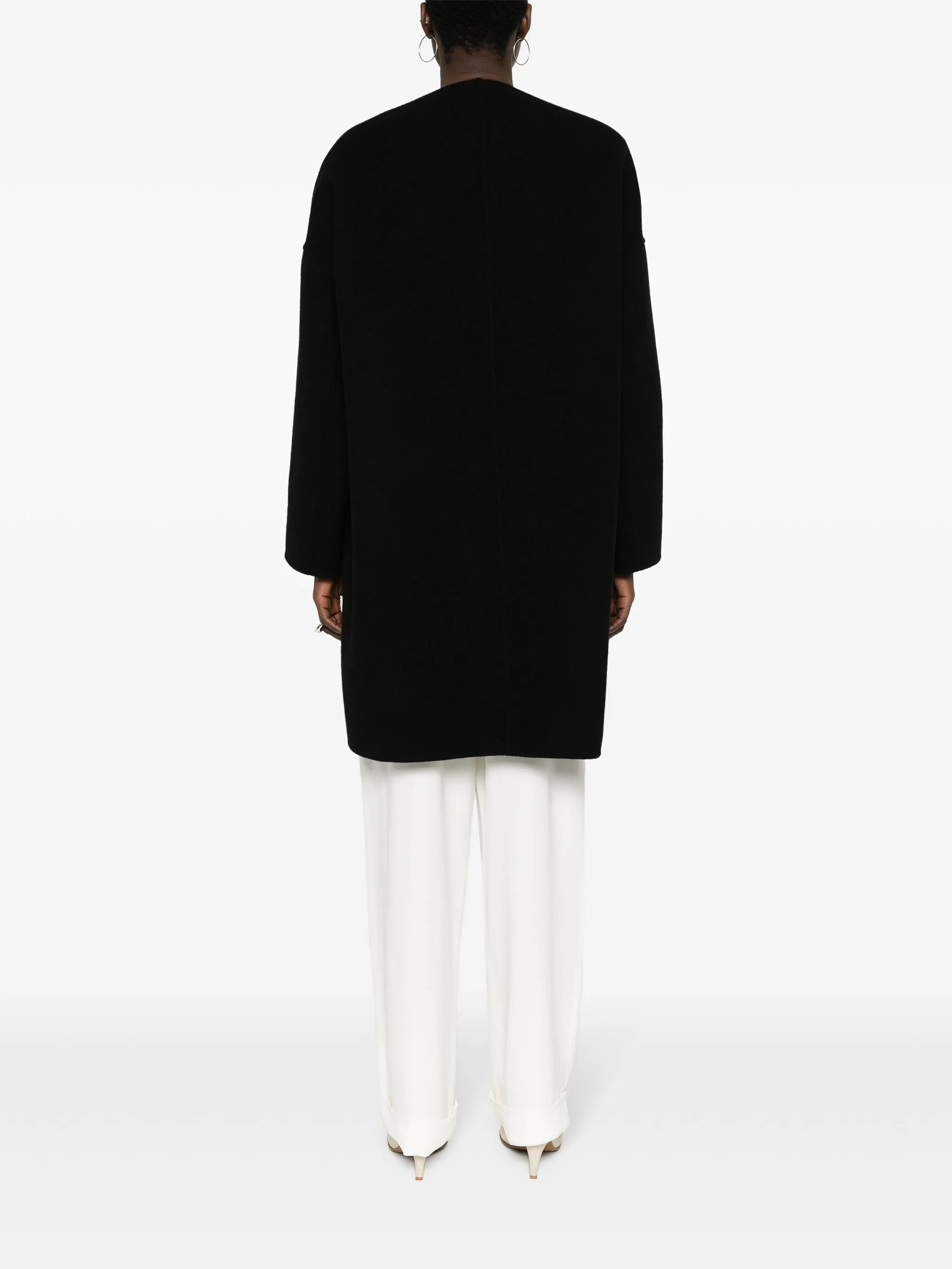 Verlain open-front coat