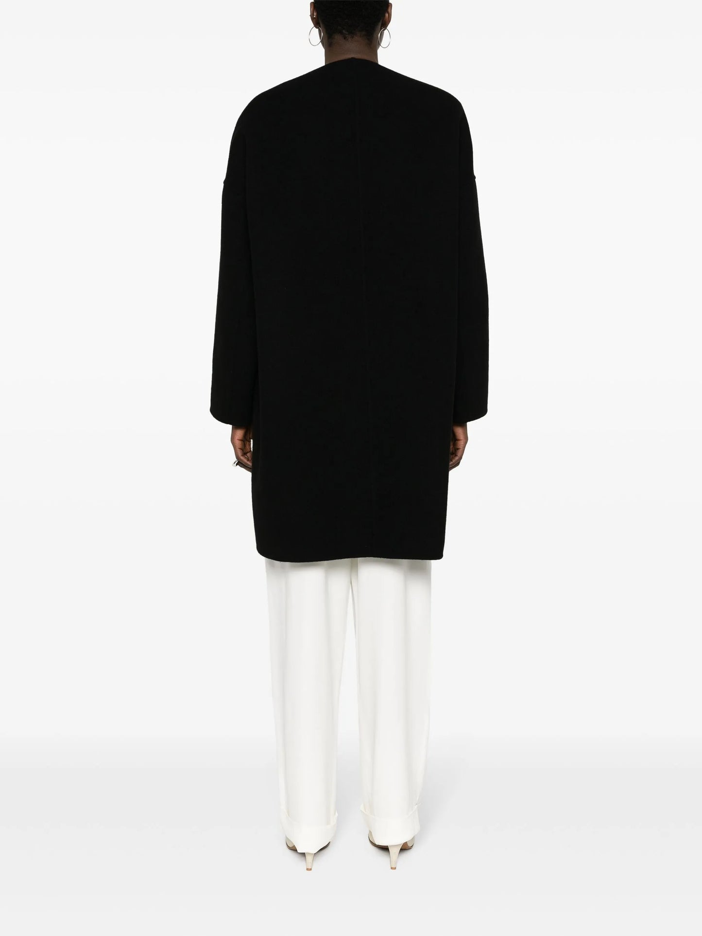 Verlain open-front coat