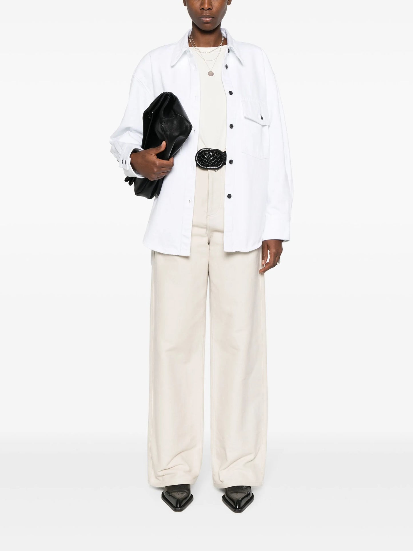 The Mahmet oversized denim shirt