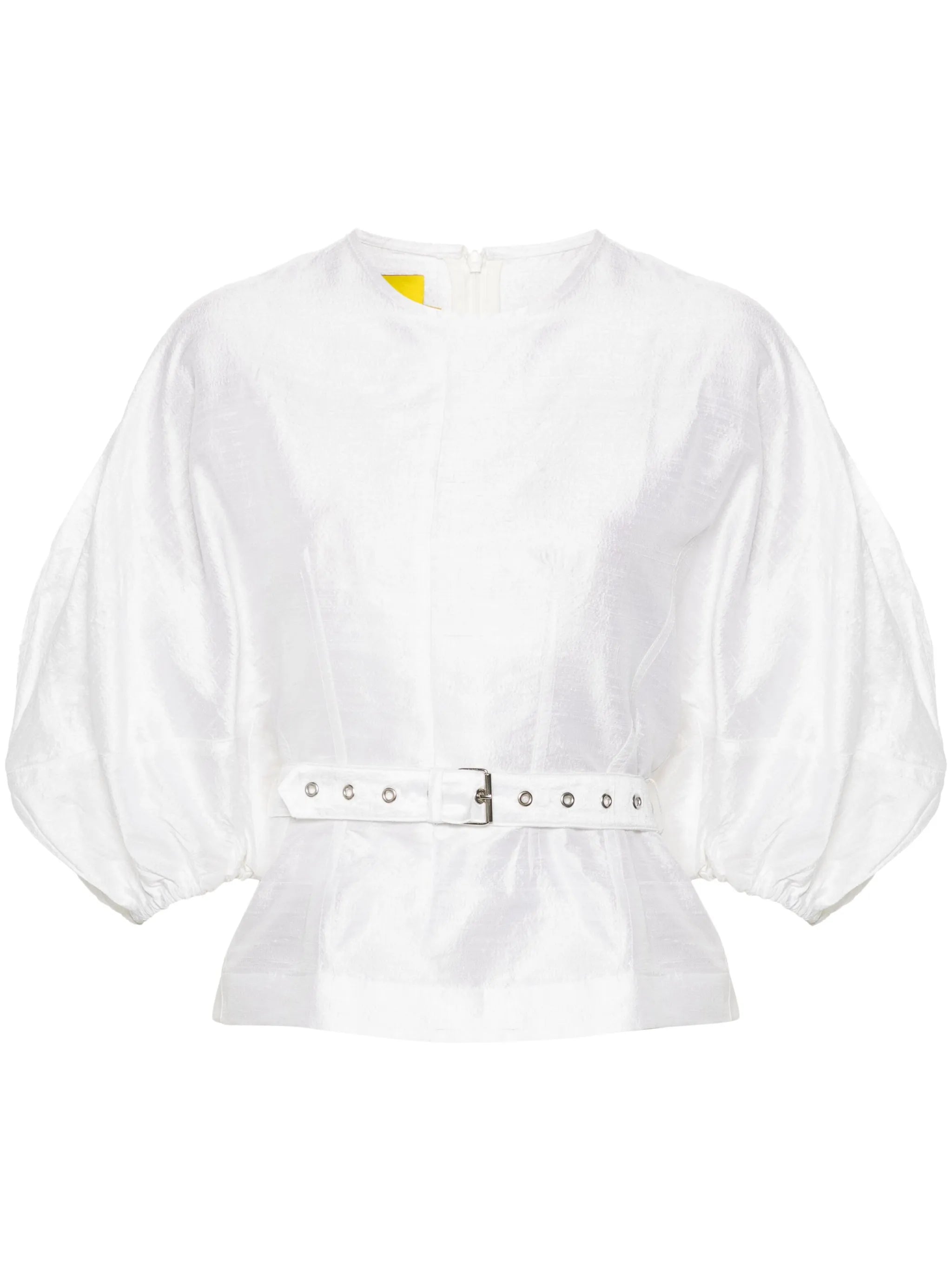 detachable-belt silk top
