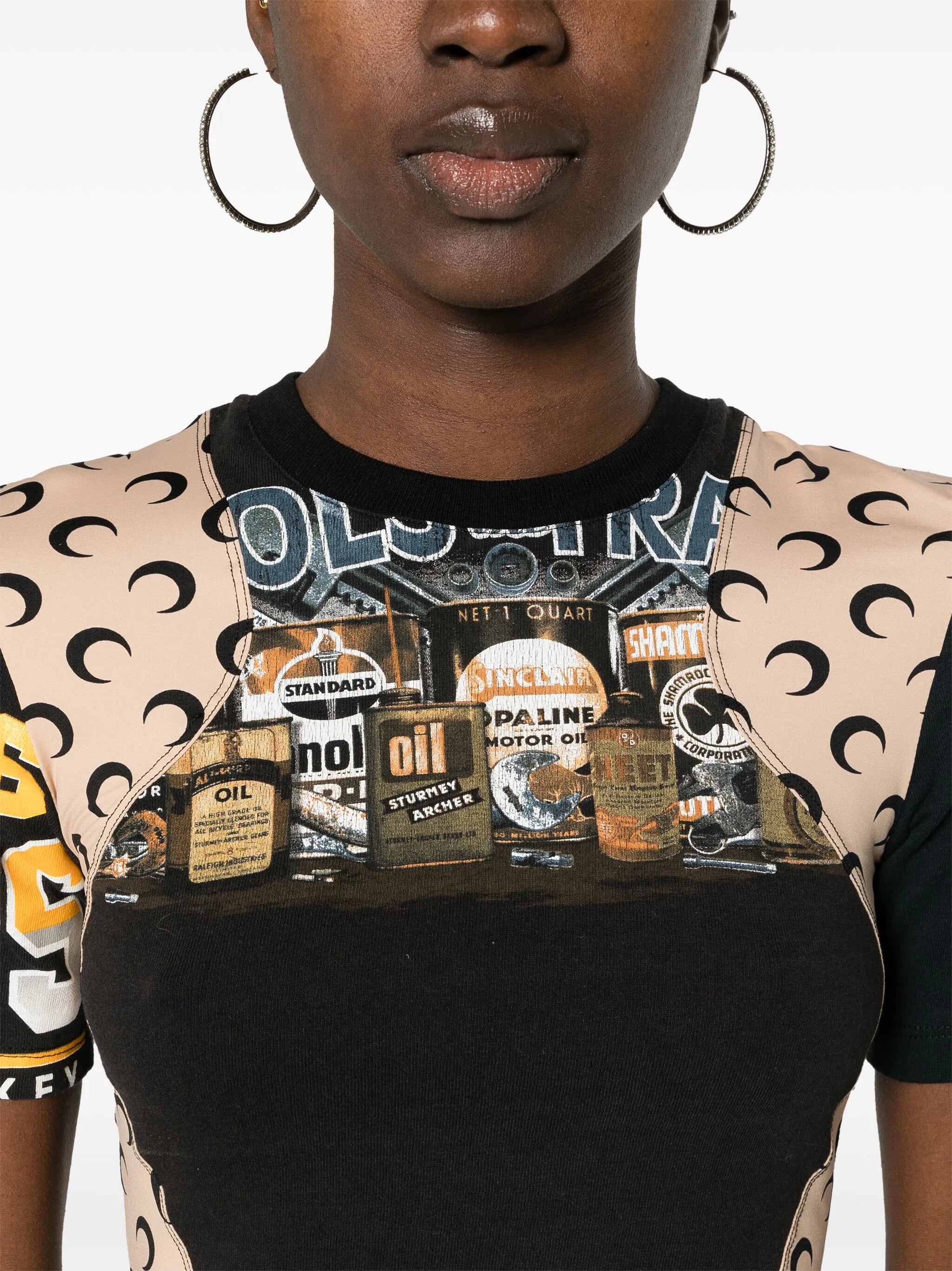 Regenerated patchwork T-shirt