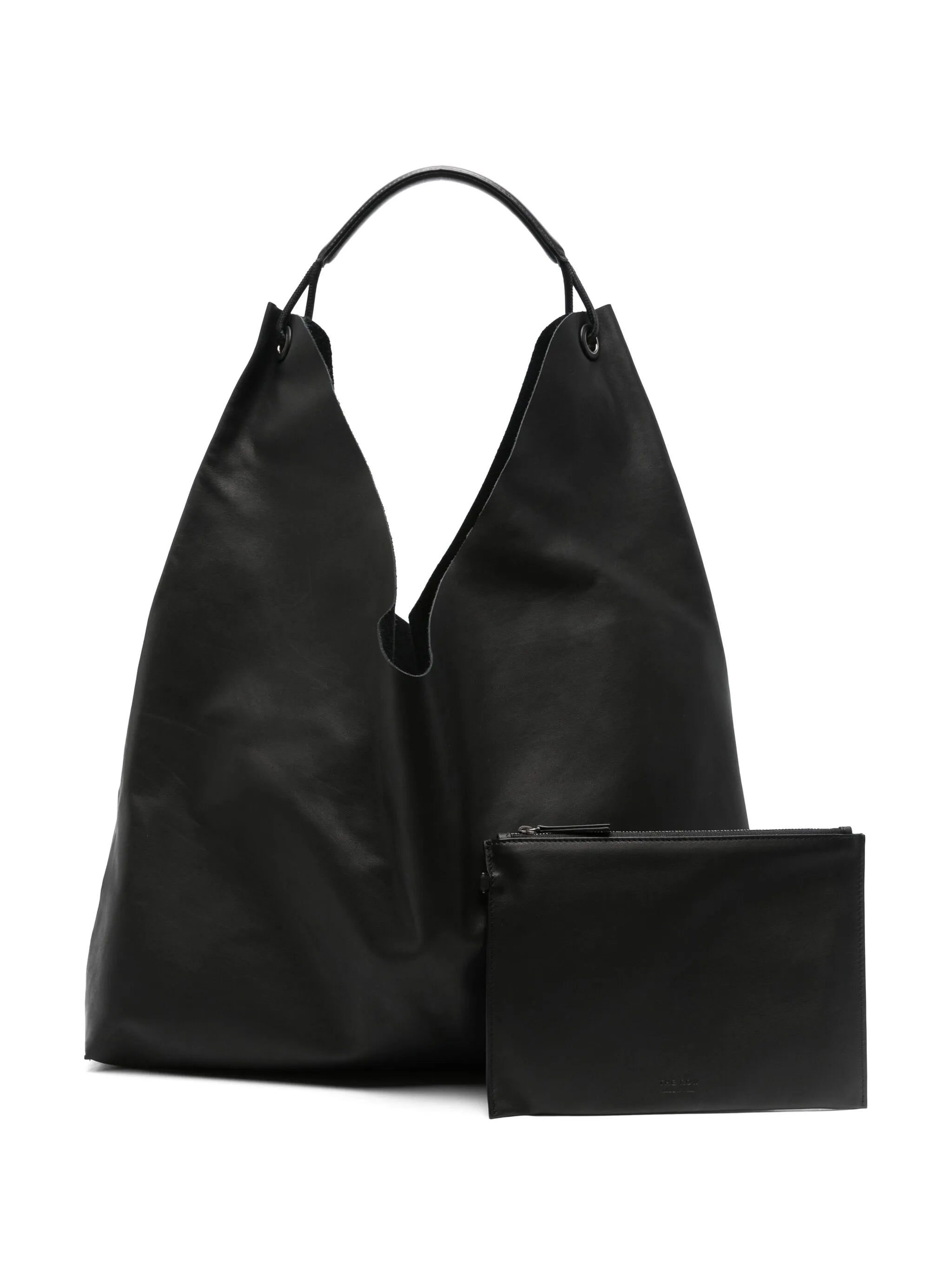 Bindle 3 leather tote bag