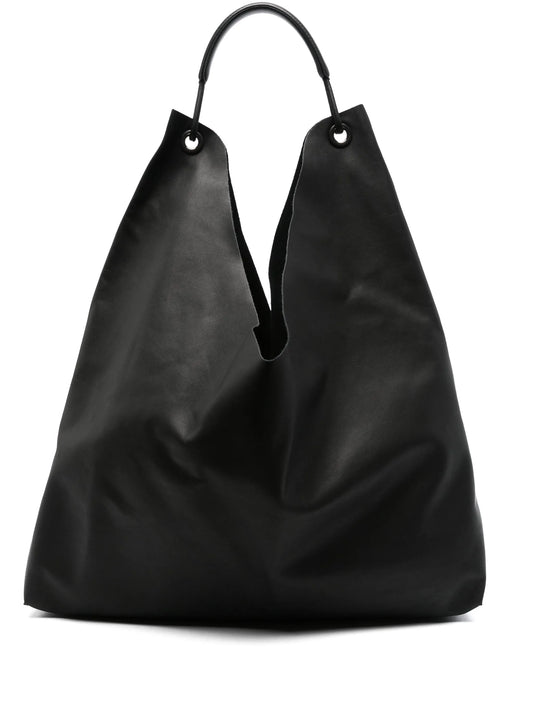 Bindle 3 leather tote bag