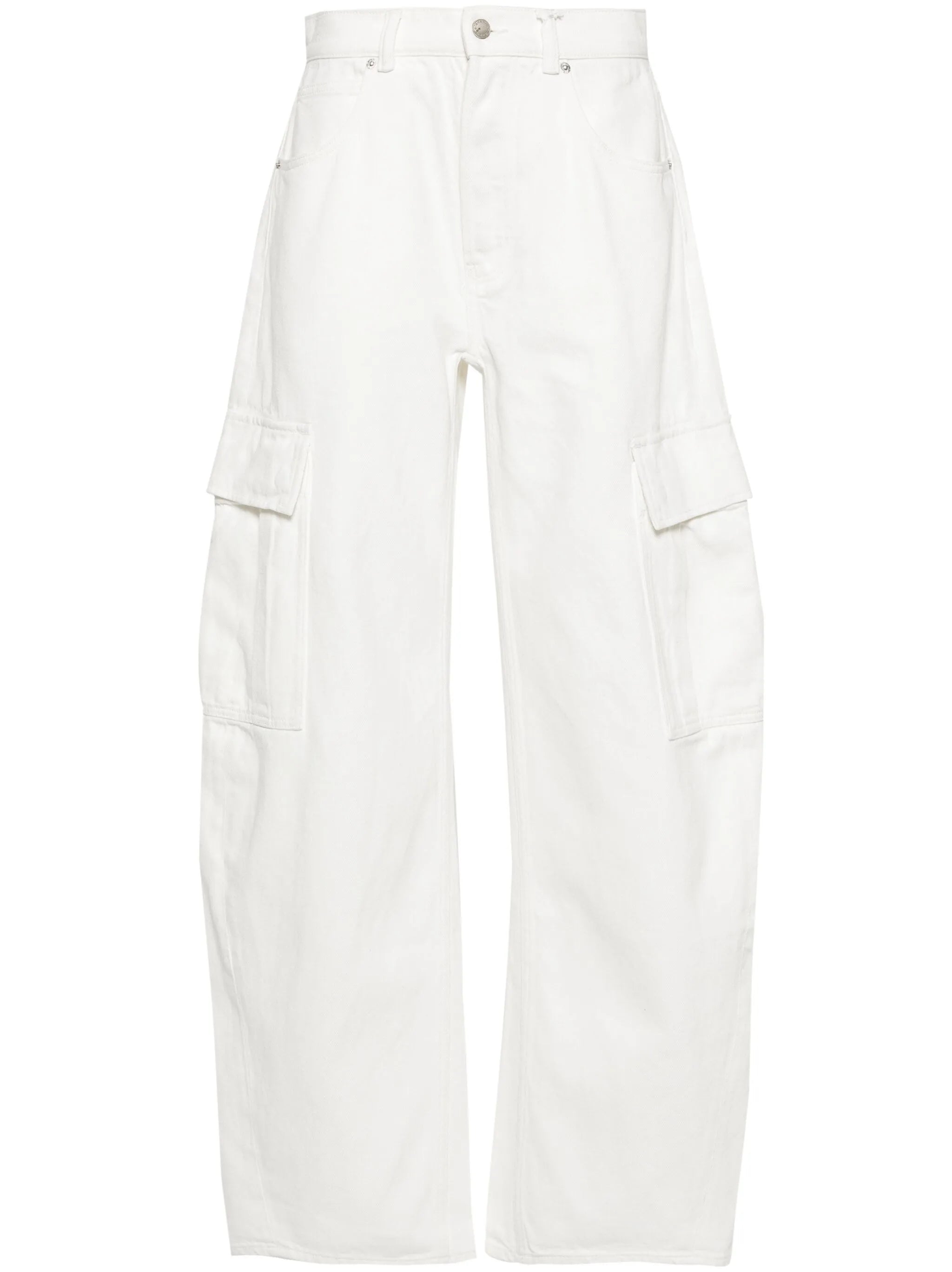low-rise cargo jeans