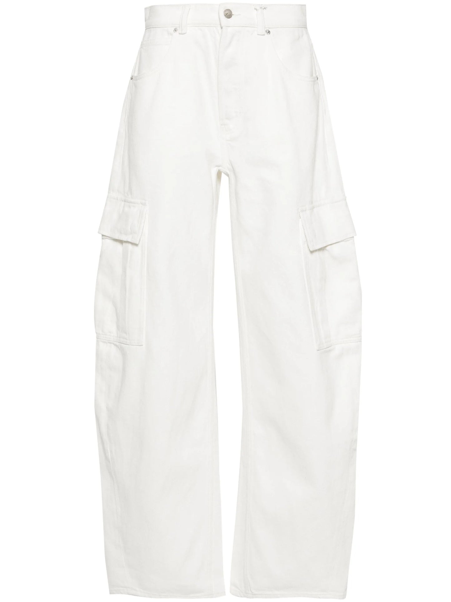 low-rise cargo jeans