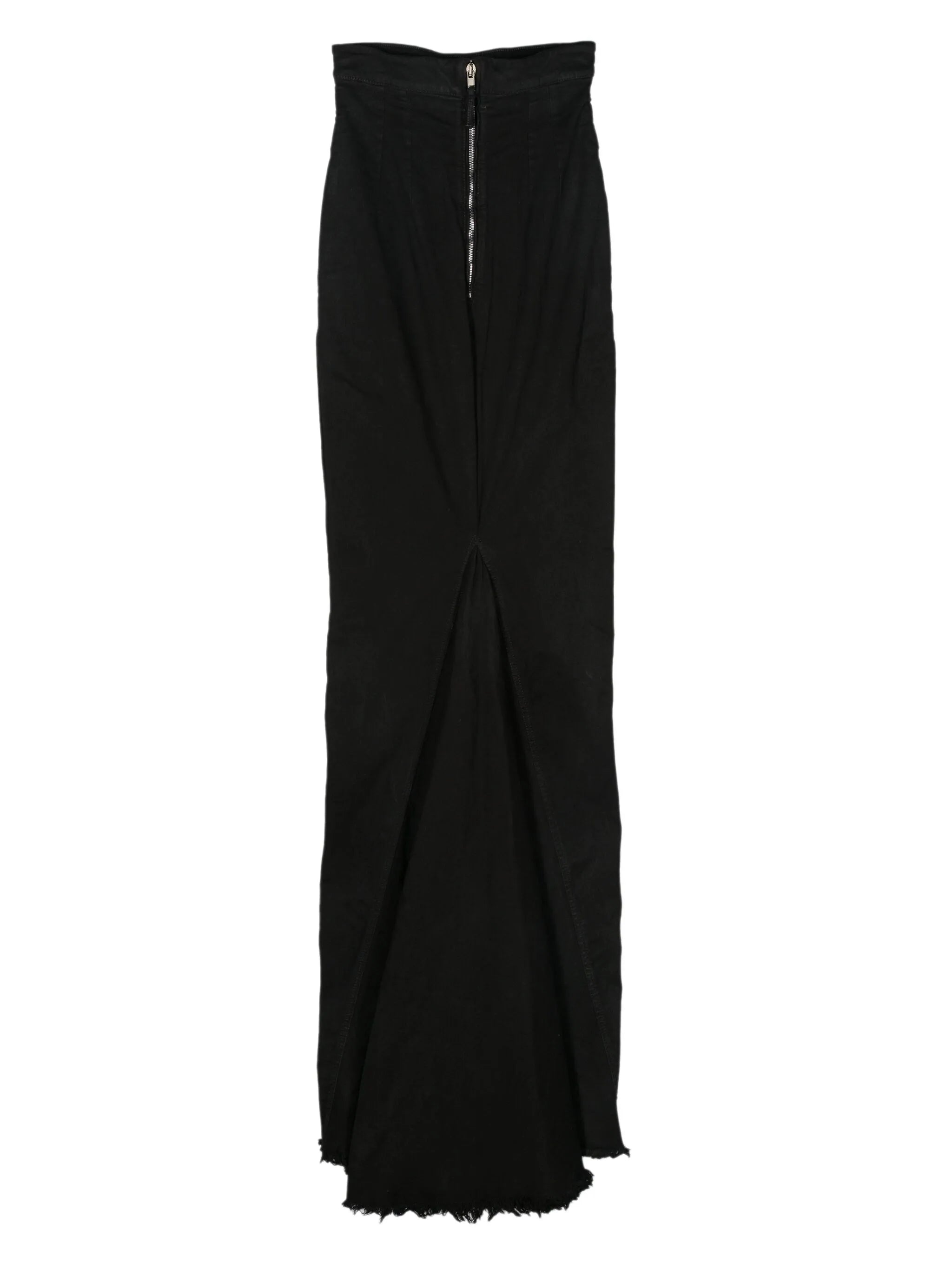 Dirt Pillar denim maxi skirt