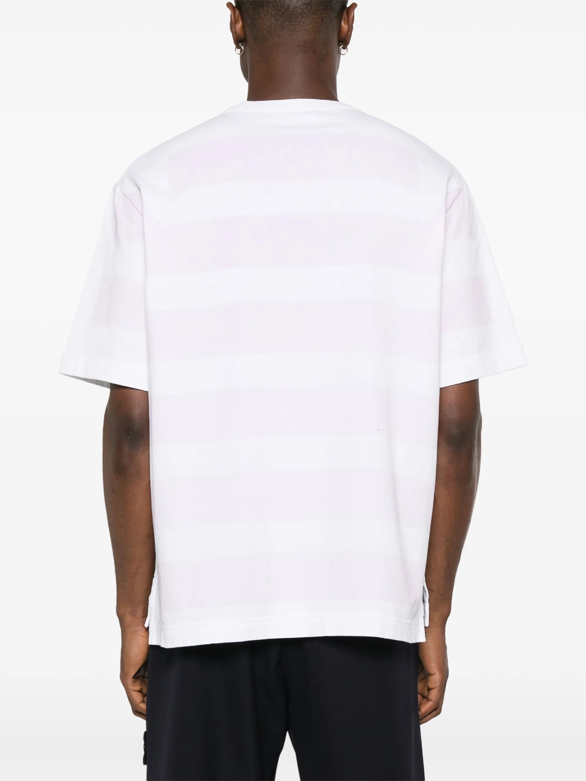 logo-print jersey T-shirt