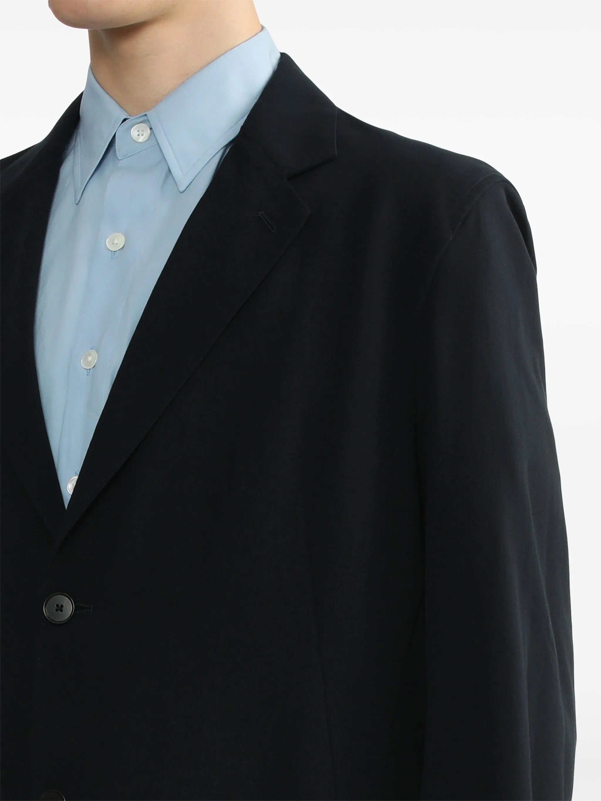 single-breasted blazer