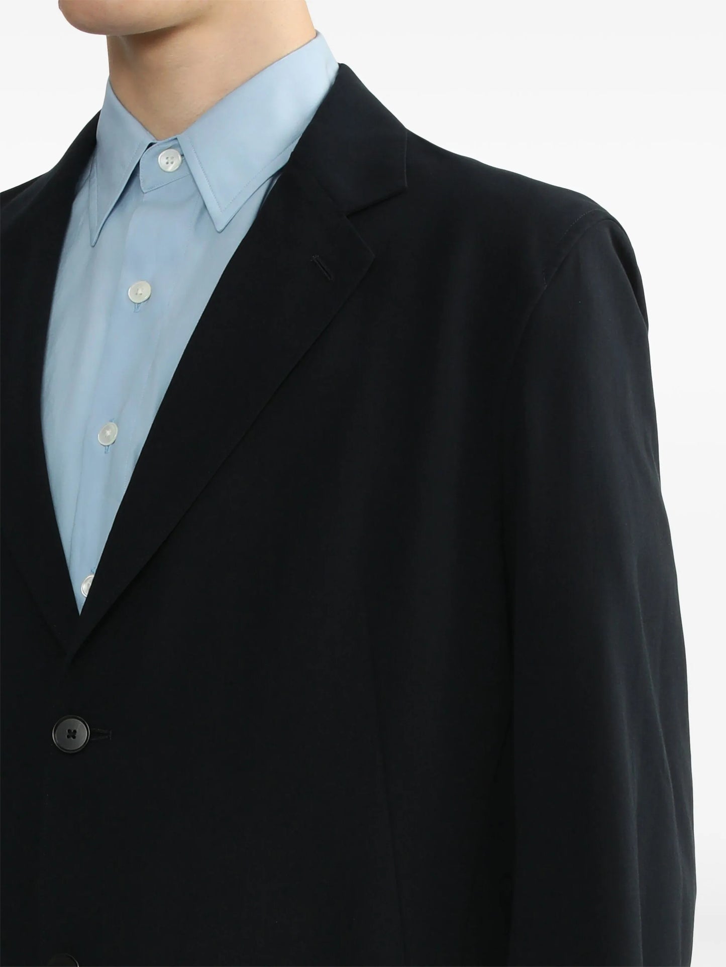 single-breasted blazer