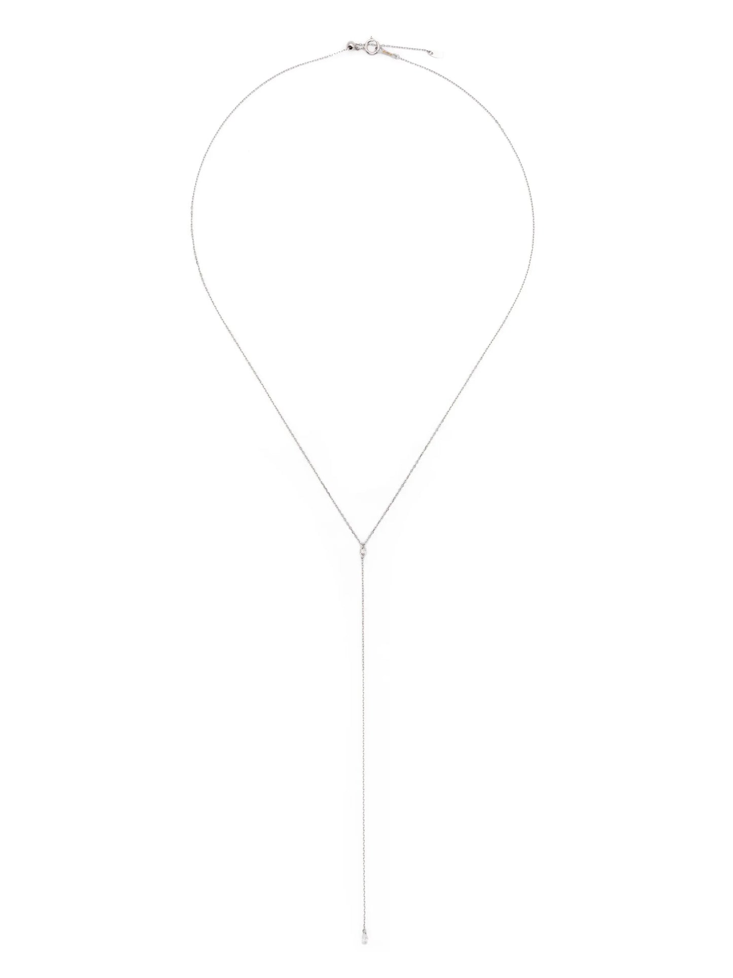 18kt white gold Danaé diamond necklace