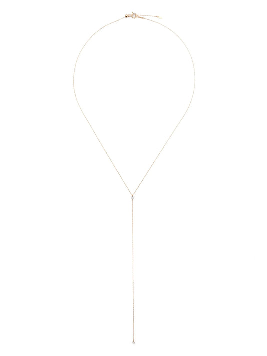 18kt yellow gold mini Danaé diamond necklace