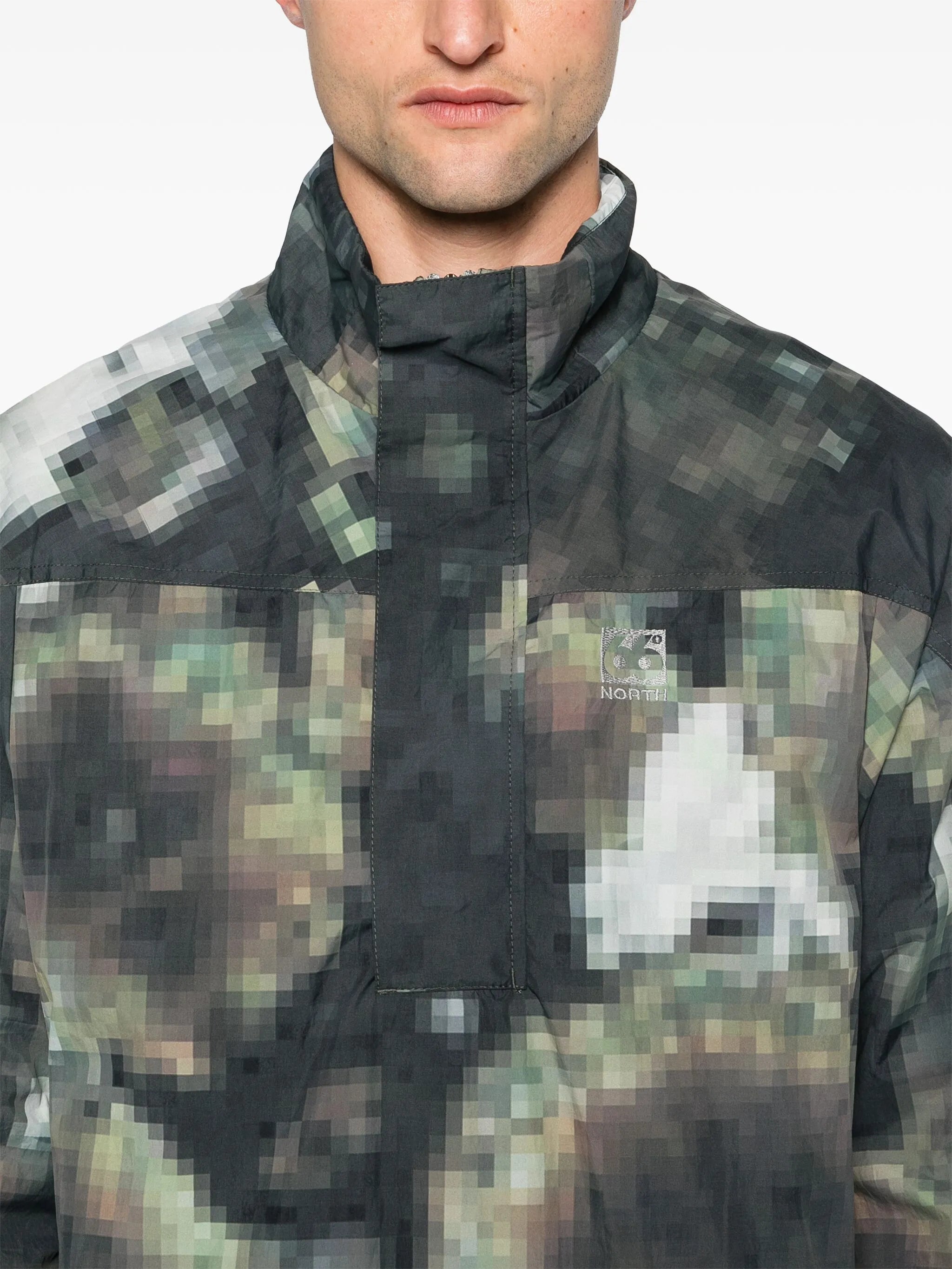 Laugardalur tundra-print jacket