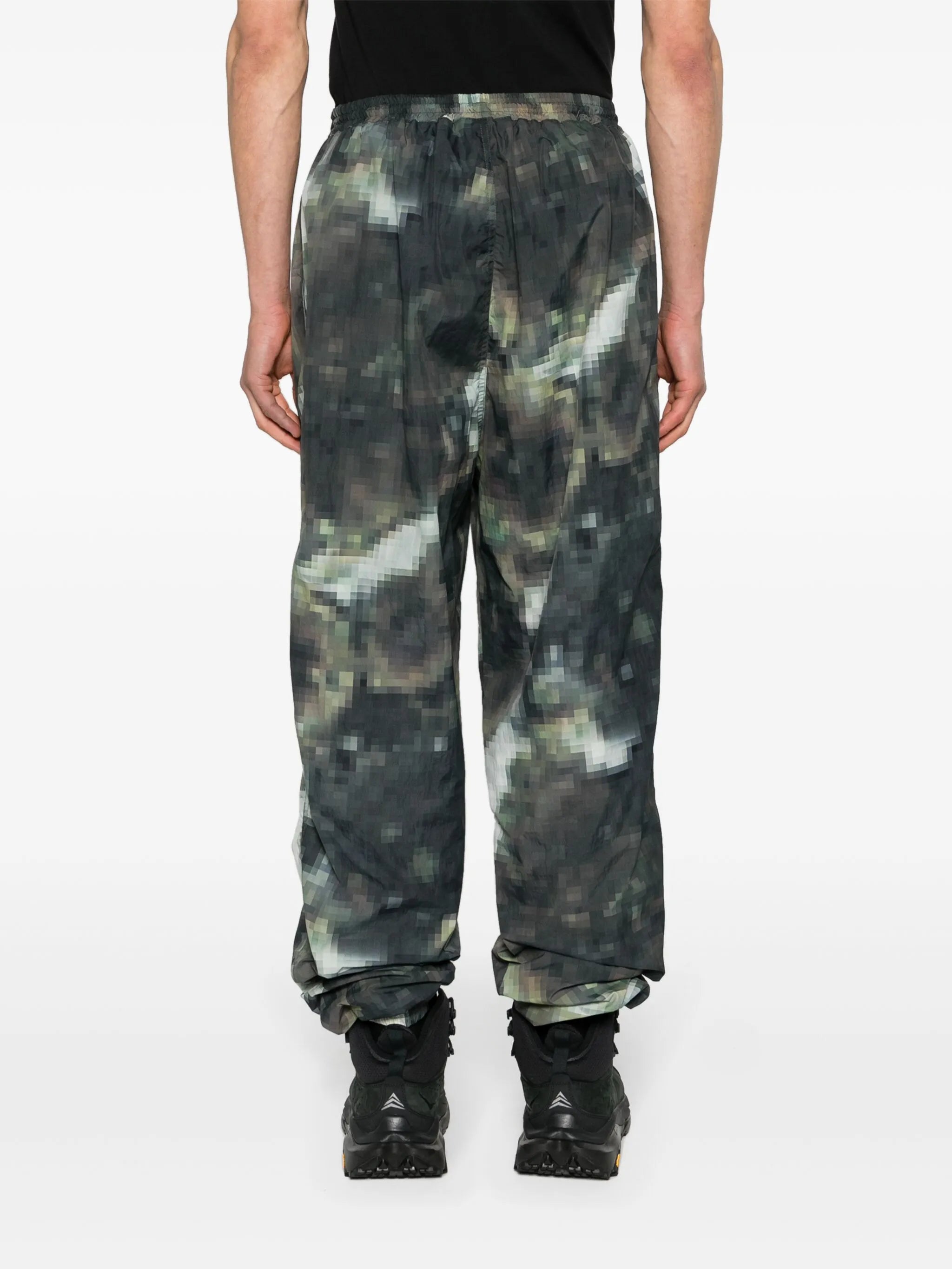 Laugardalur tundra-print trousers