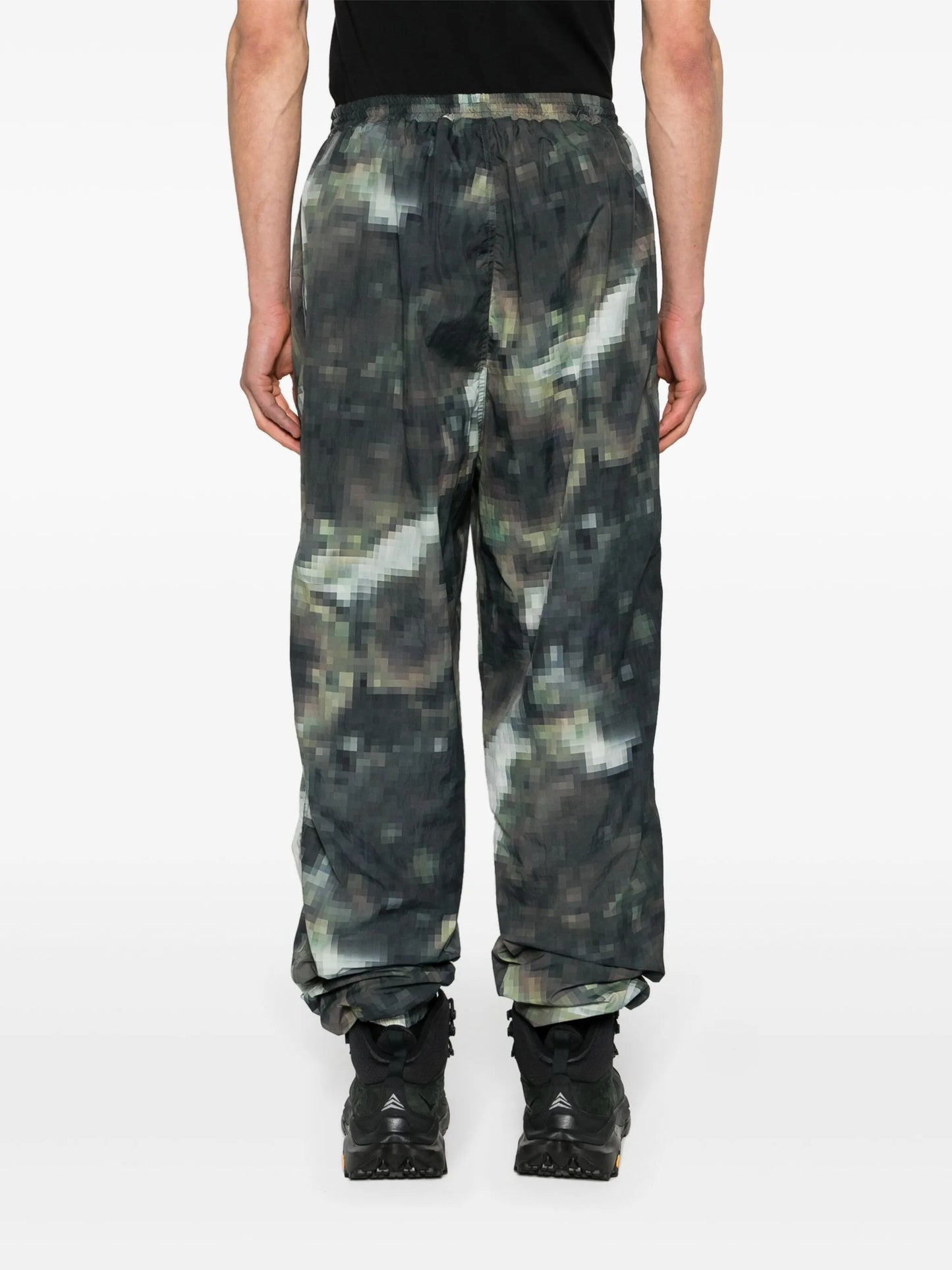 Laugardalur tundra-print trousers