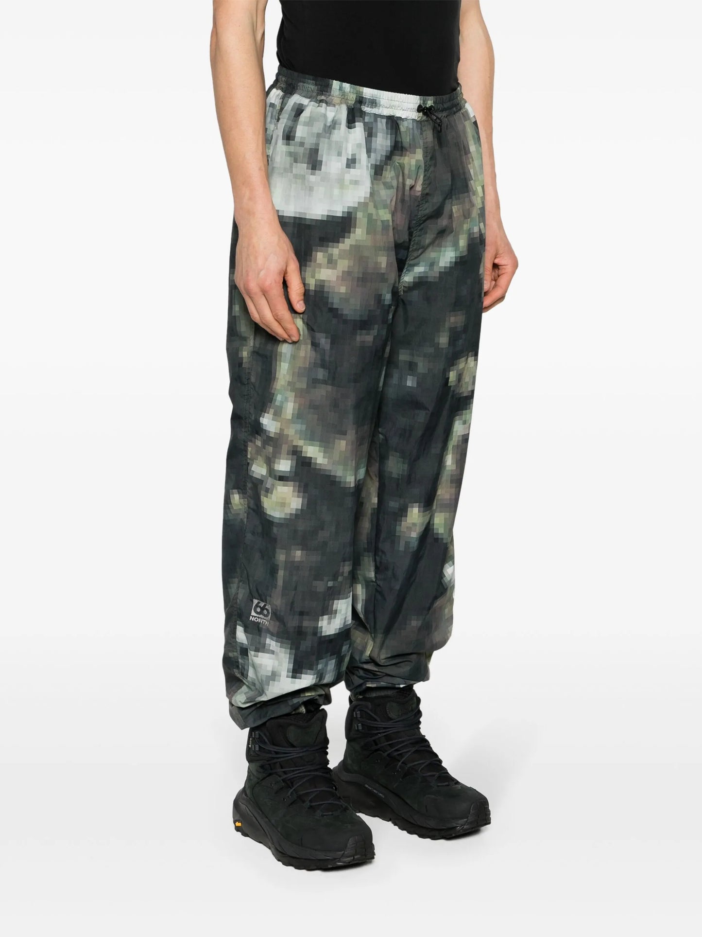 Laugardalur tundra-print trousers