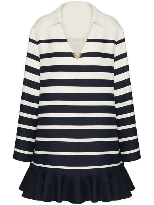 striped dress