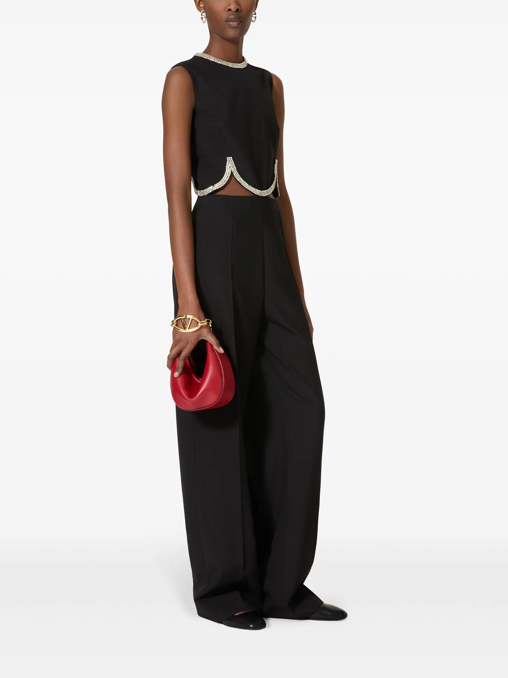 embroidered jumpsuit
