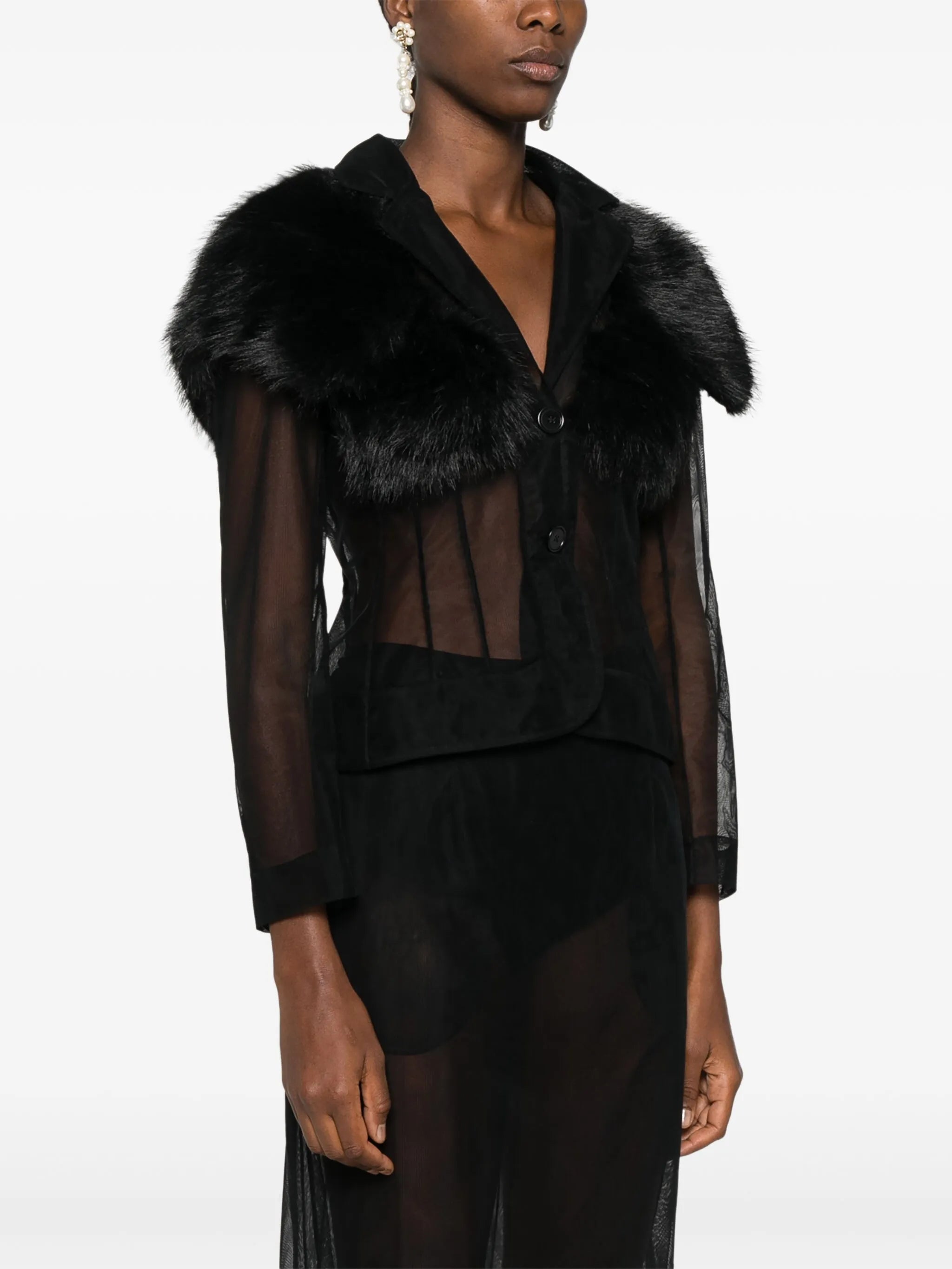 sheer jacket