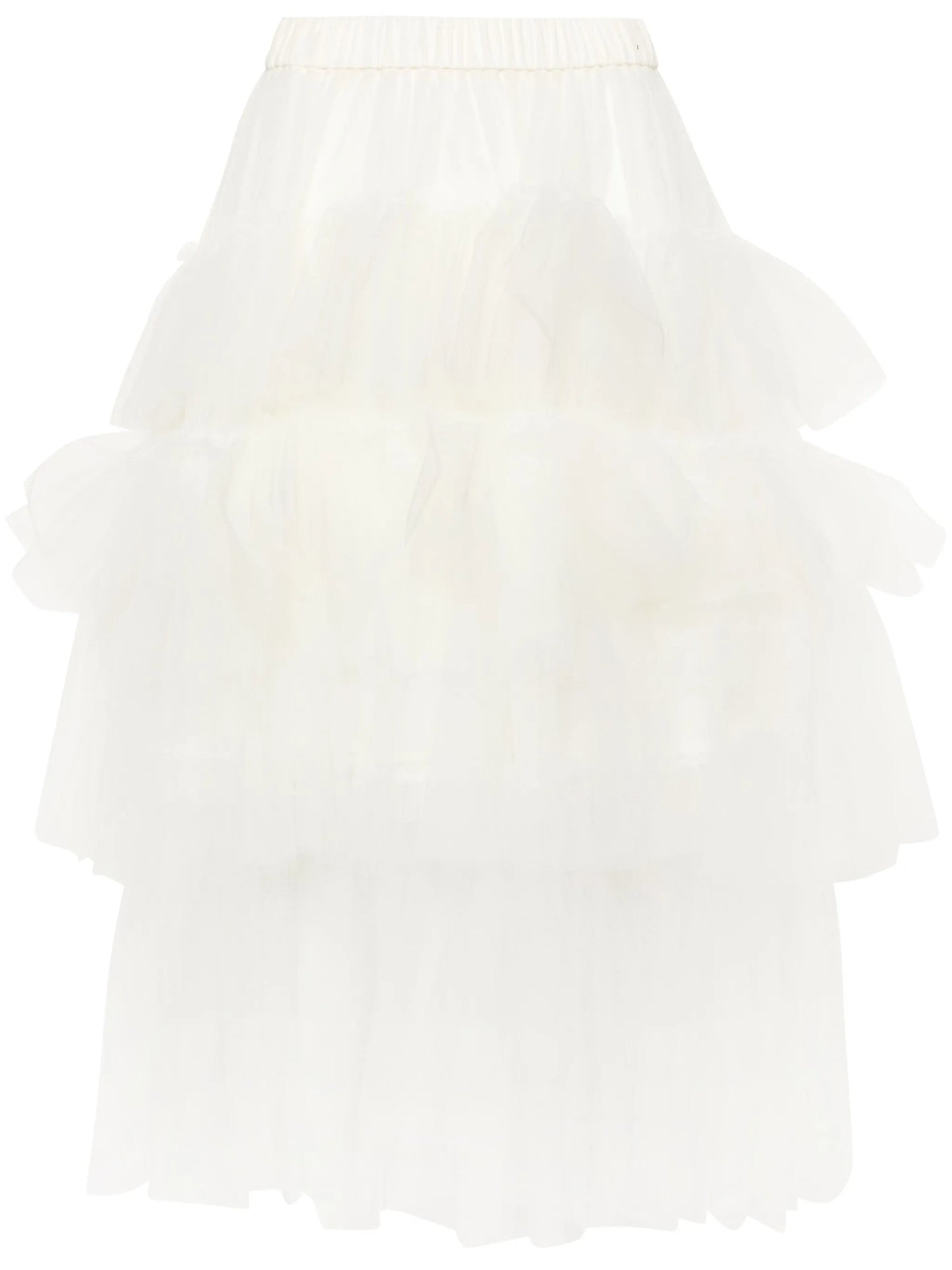 tulle midi skirt