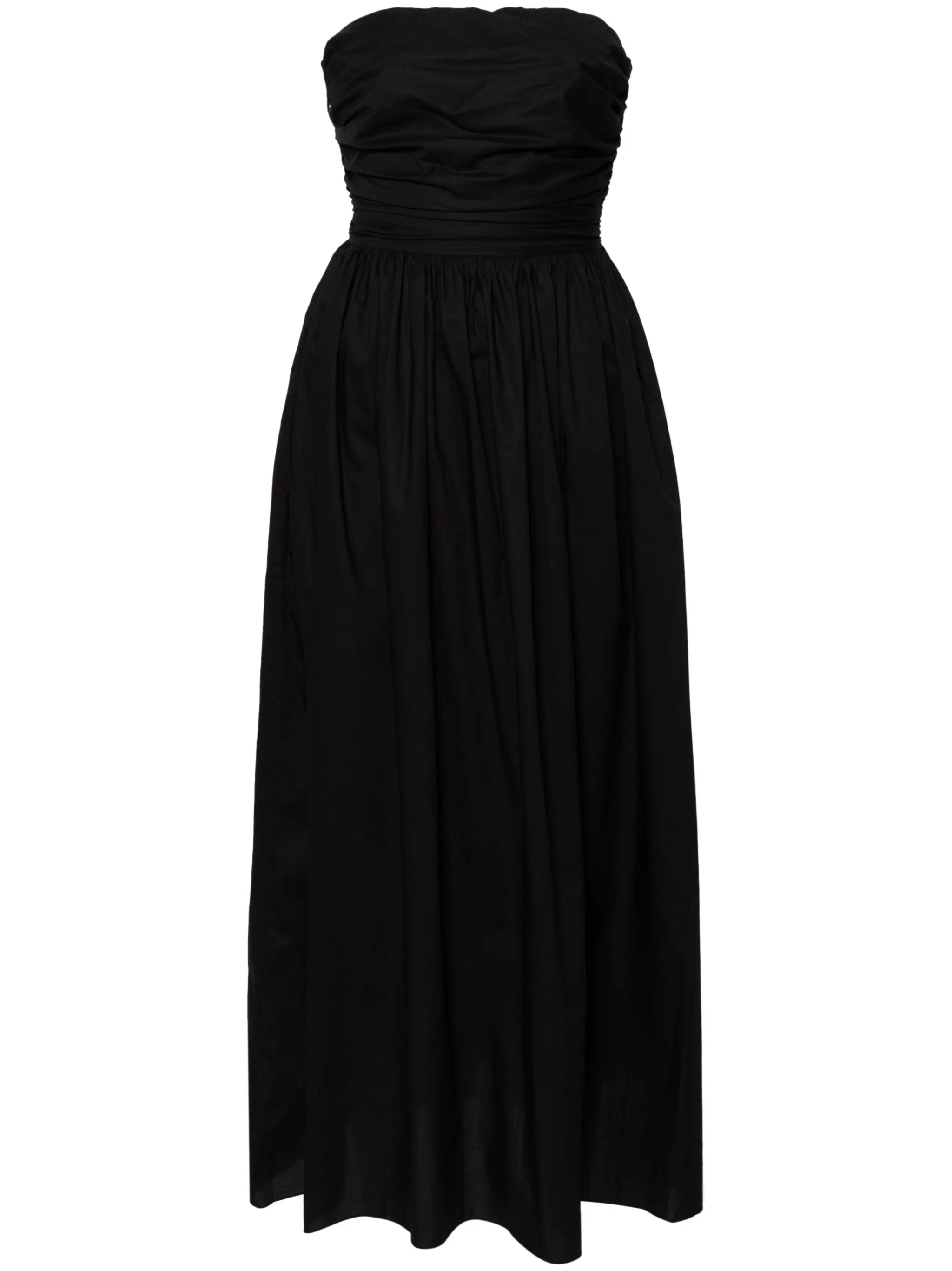 Aline strapless midi dress