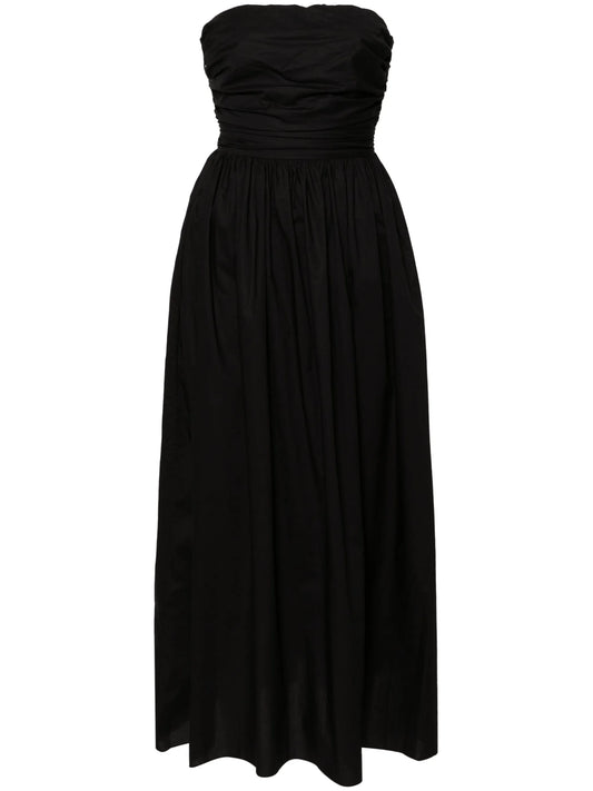 Aline strapless midi dress