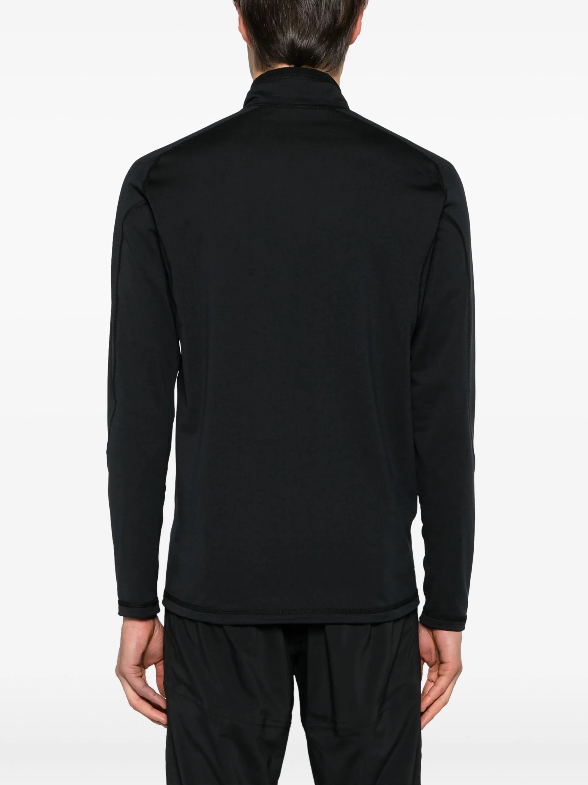 Grettir zipped performance T-shirt