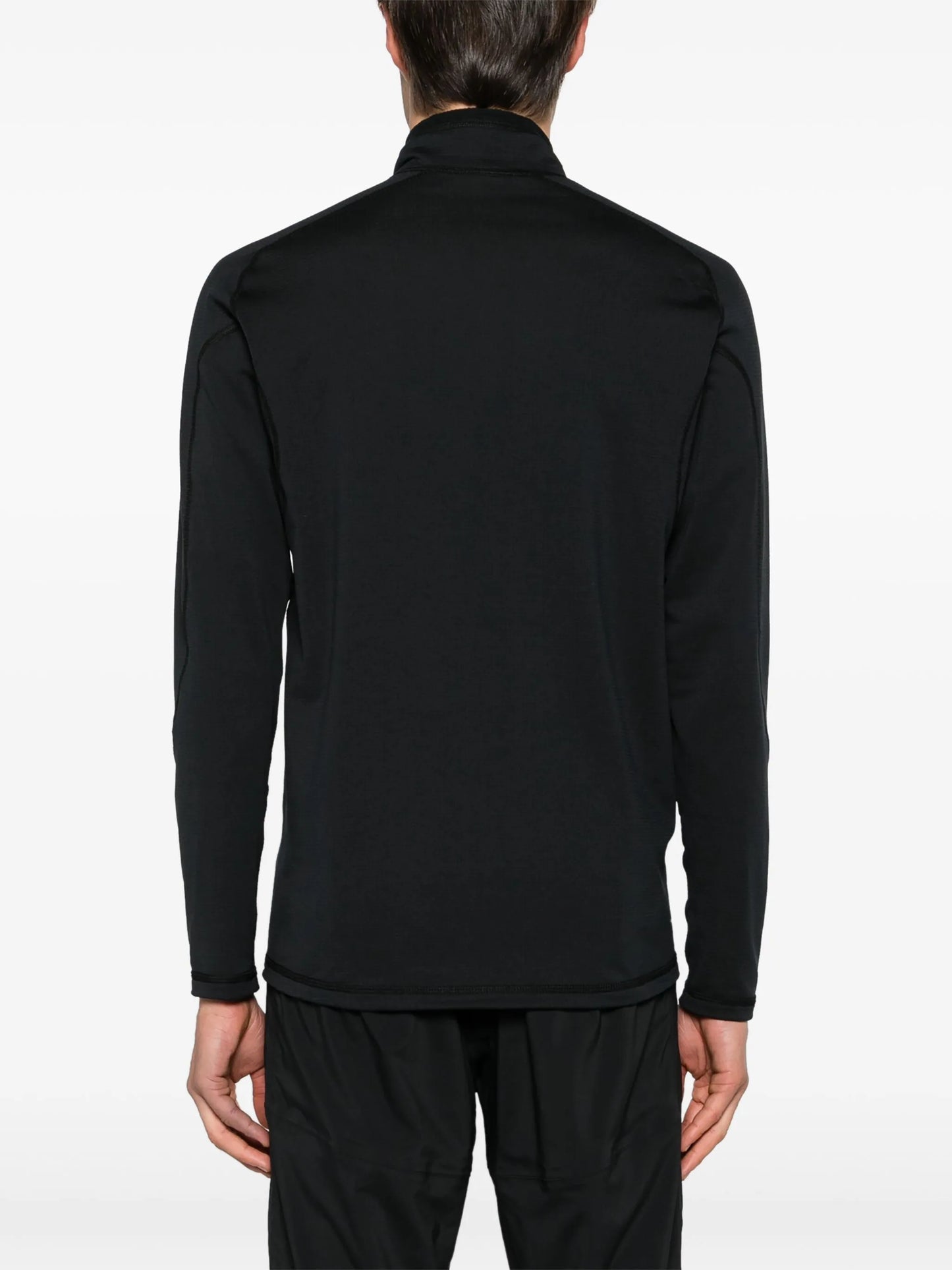 Grettir zipped performance T-shirt