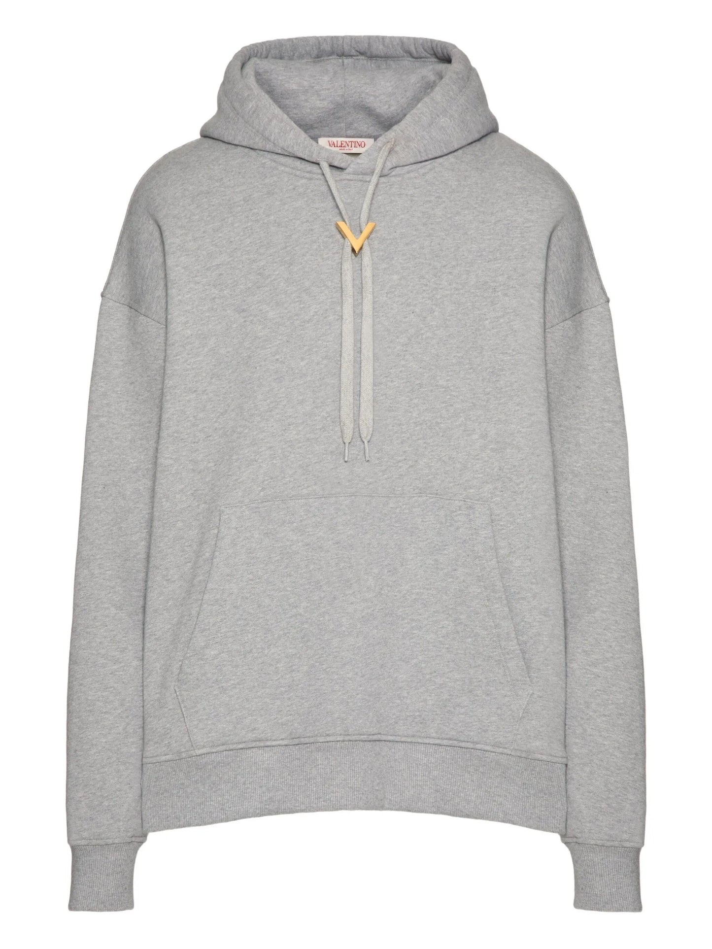 V-detail hoodie