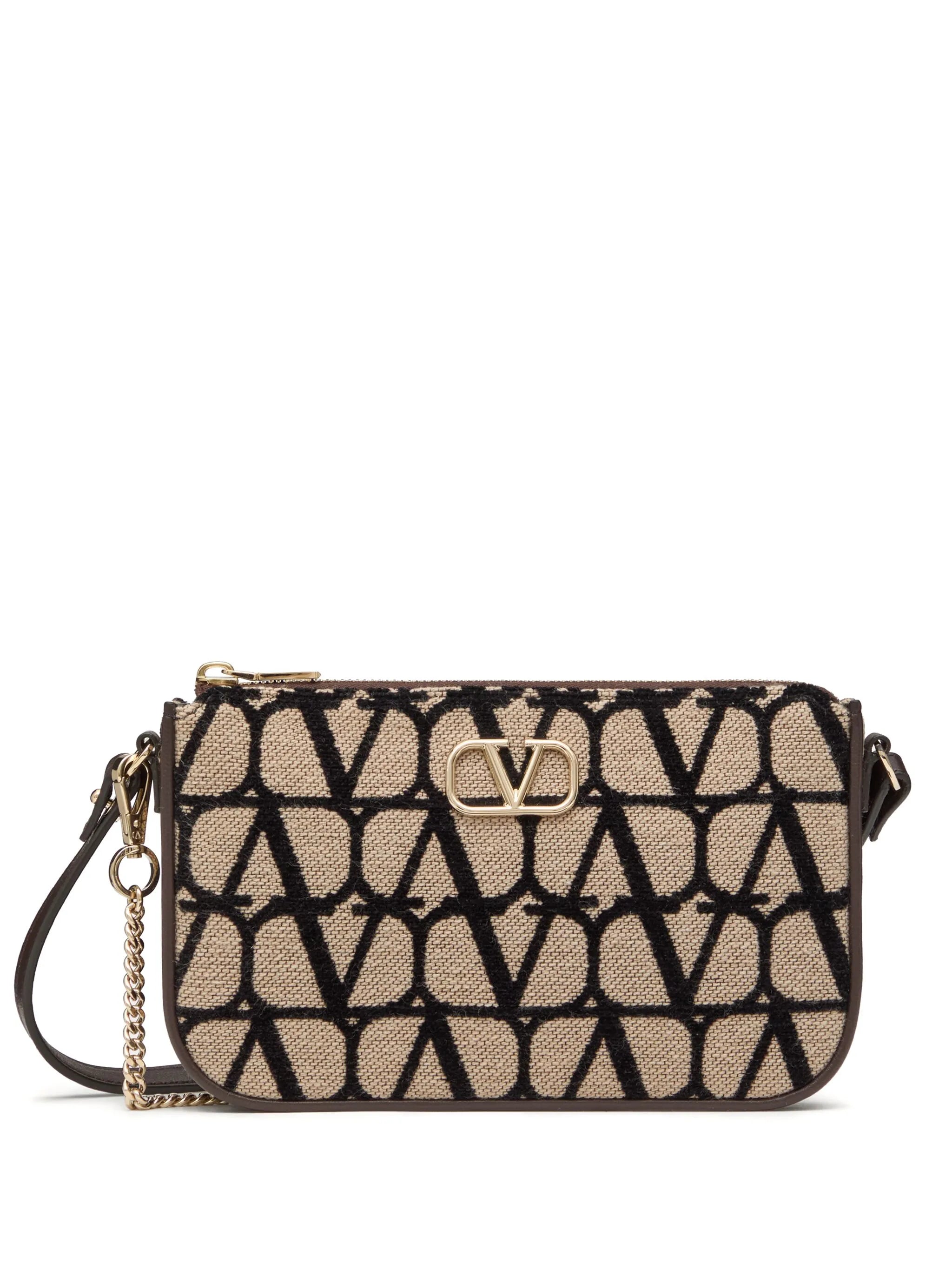 VLogo Signature Toile Iconographe cross body bag