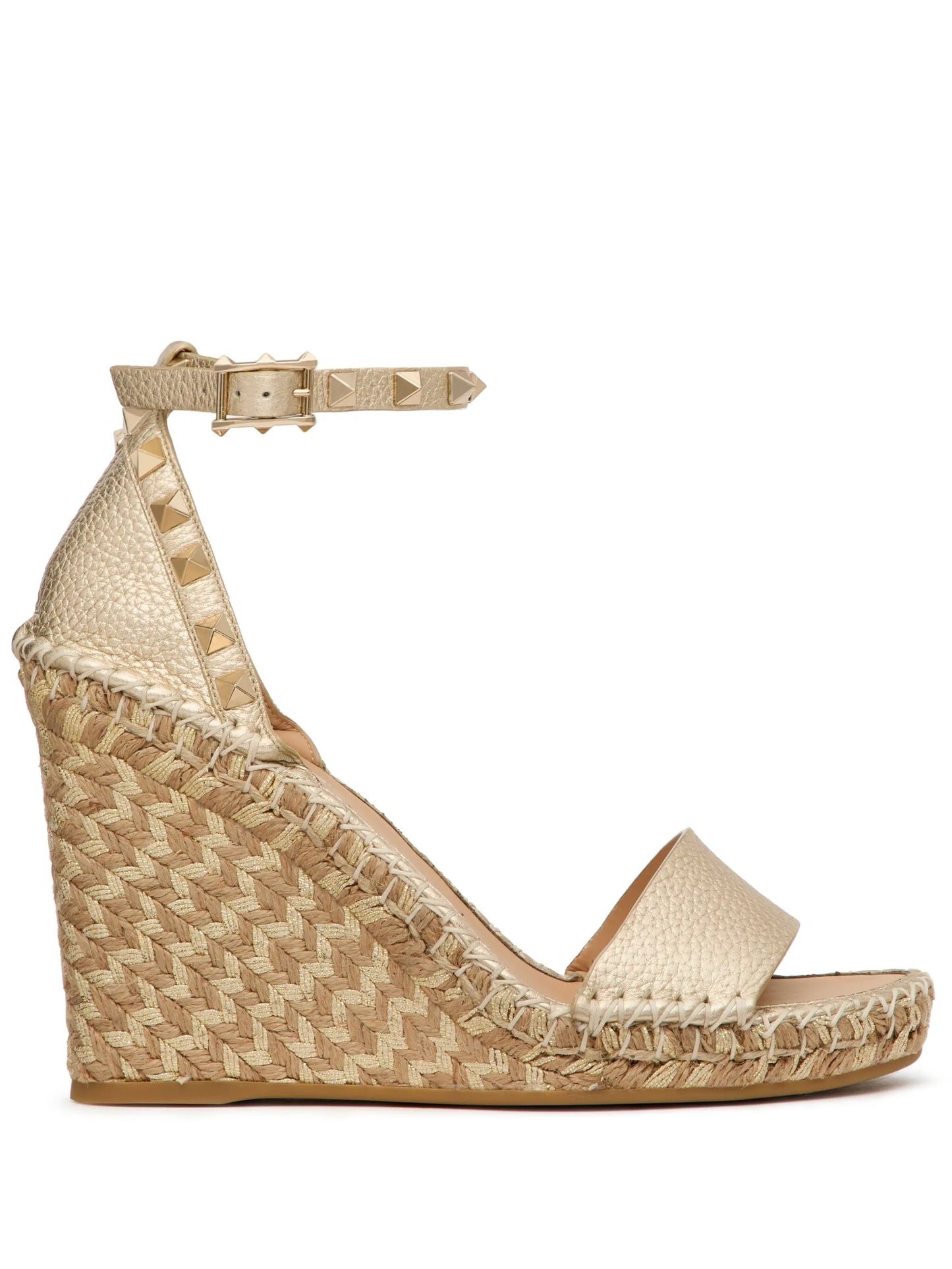 Rockstud wedge sandals