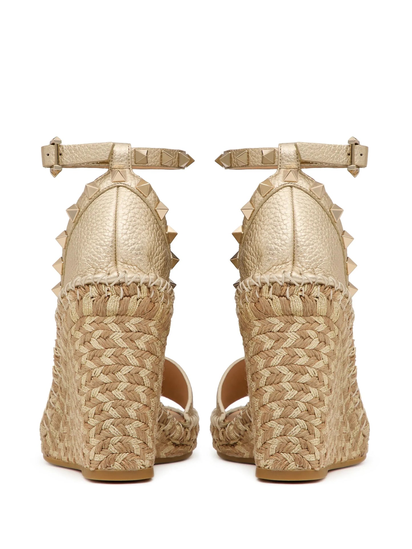 Rockstud wedge sandals