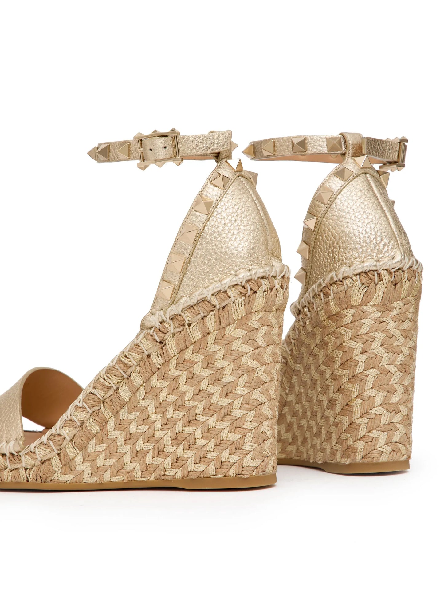 Rockstud wedge sandals