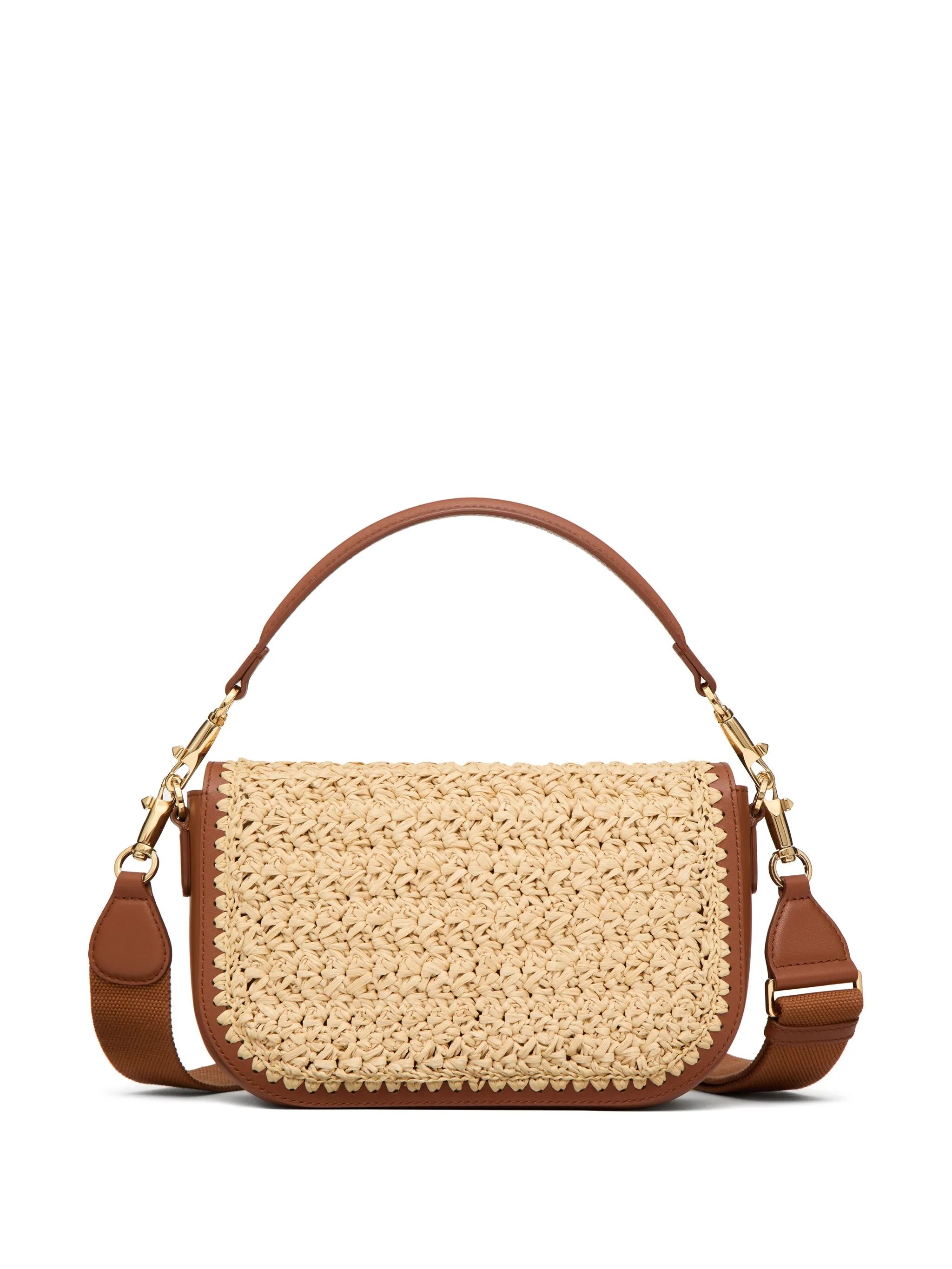 Alltime raffia shoulder bag
