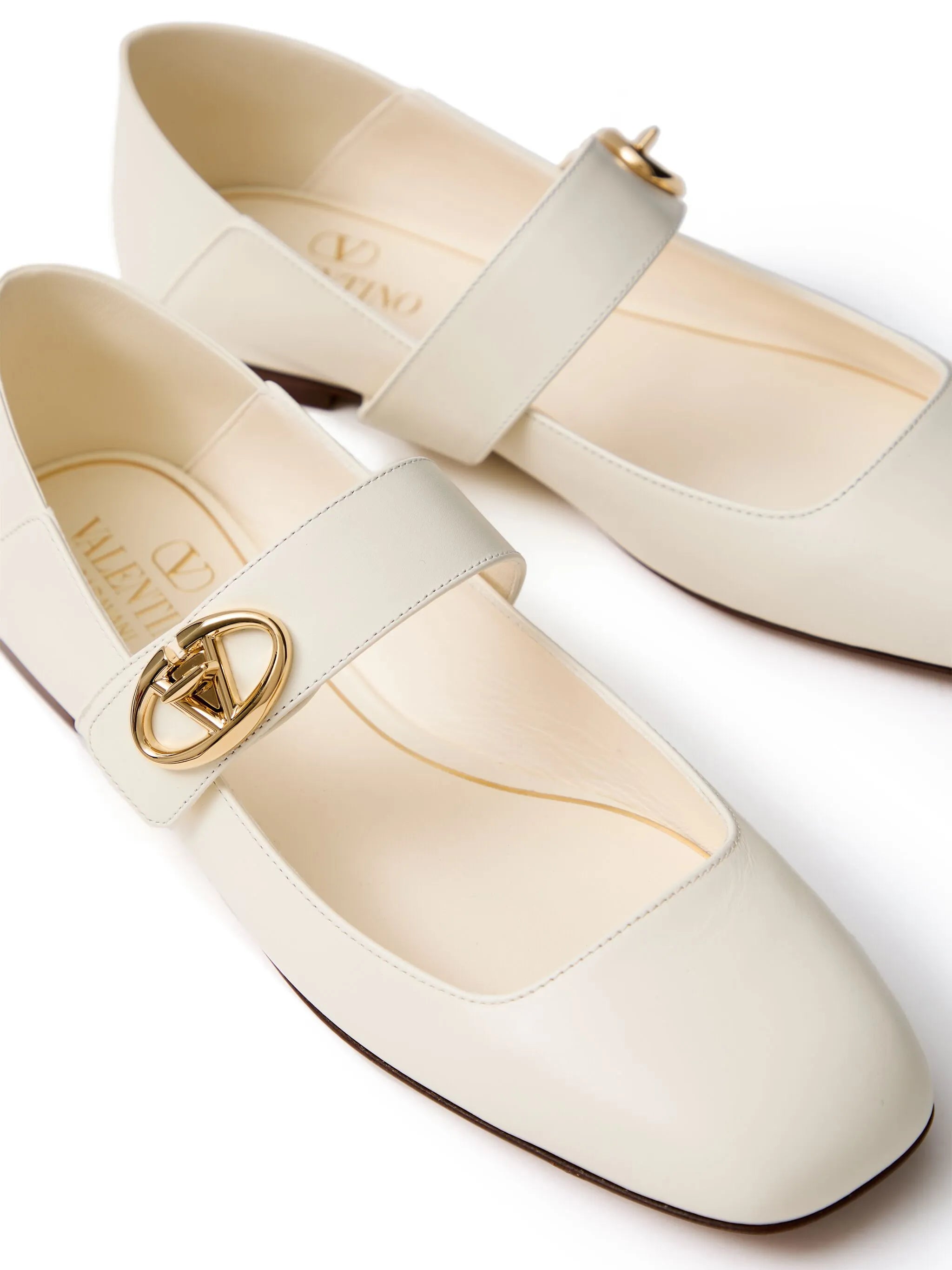 VLogo Locker Mary-Jane ballerina shoes