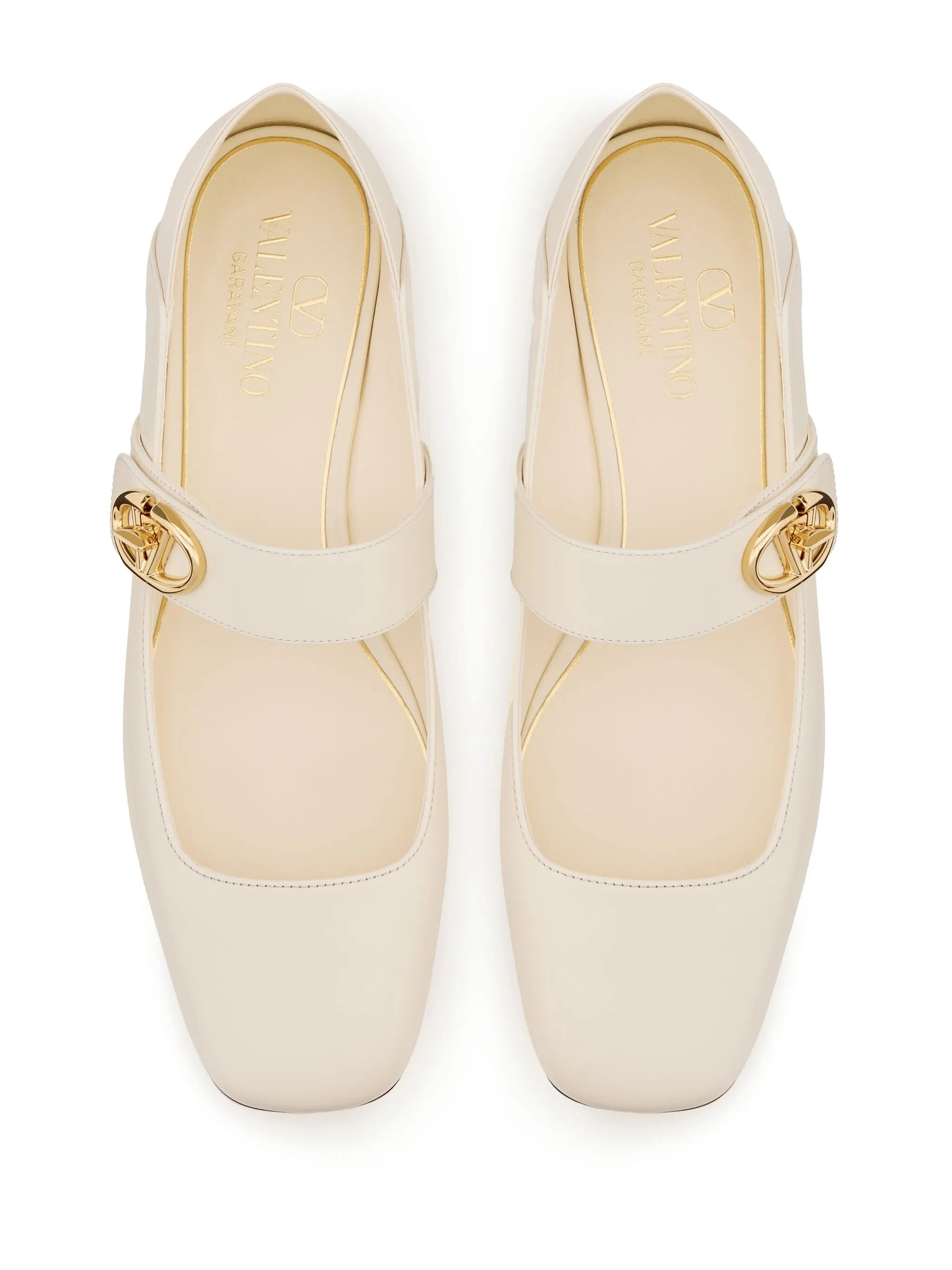 VLogo Locker Mary-Jane ballerina shoes