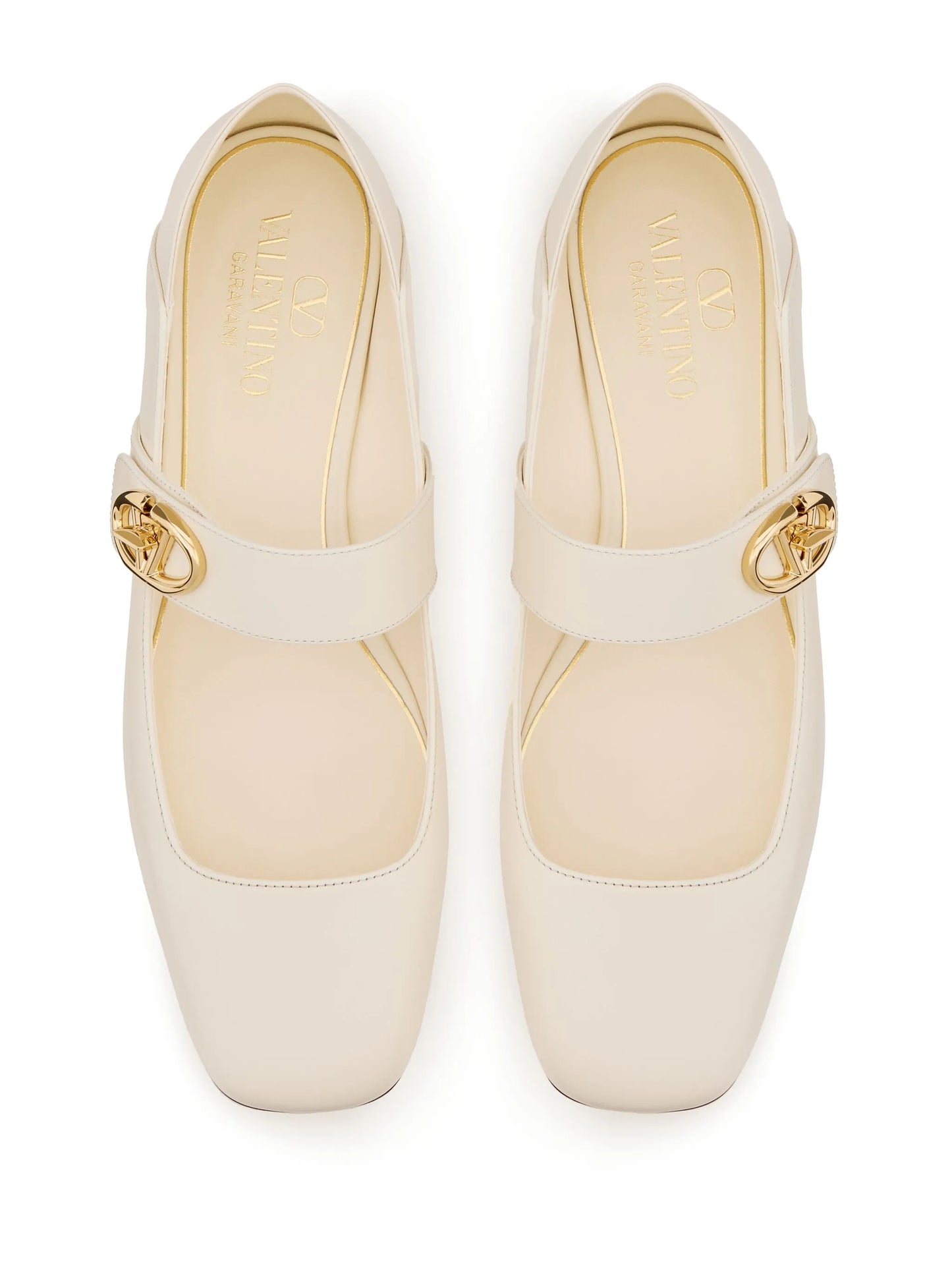 VLogo Locker Mary-Jane ballerina shoes