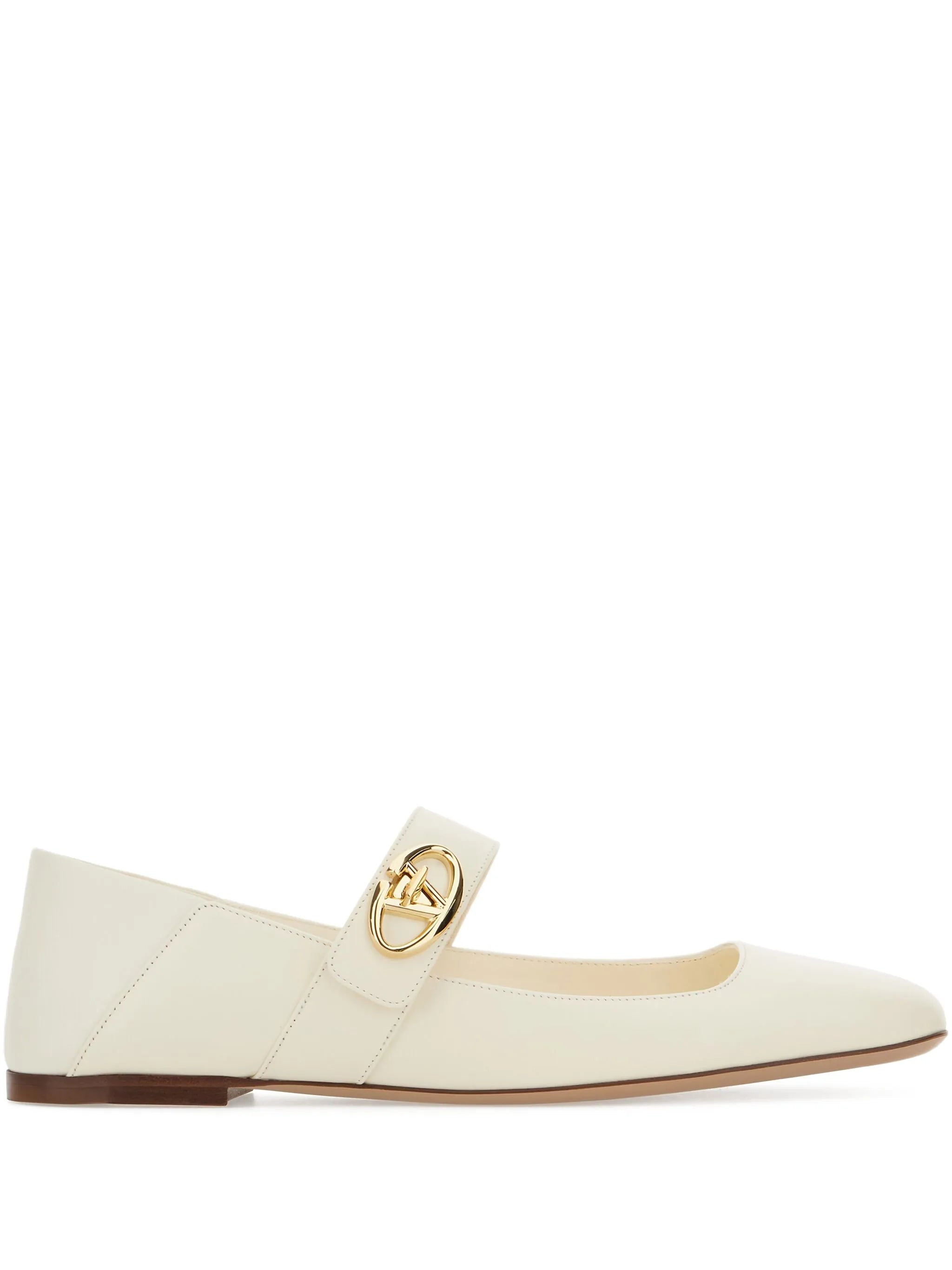 VLogo Locker Mary-Jane ballerina shoes