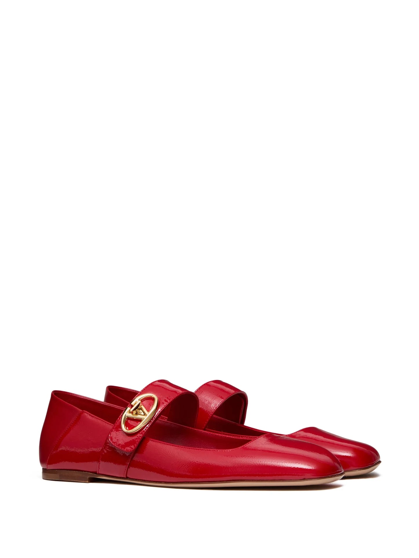 VLogo Locker Mary-Jane ballerina shoes