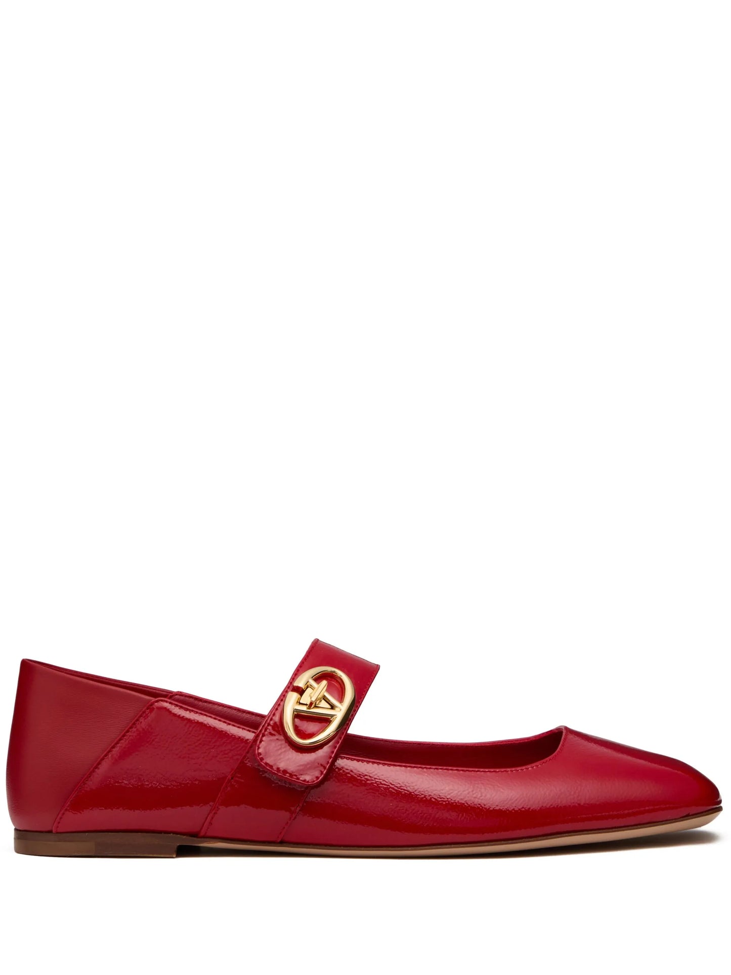 VLogo Locker Mary-Jane ballerina shoes