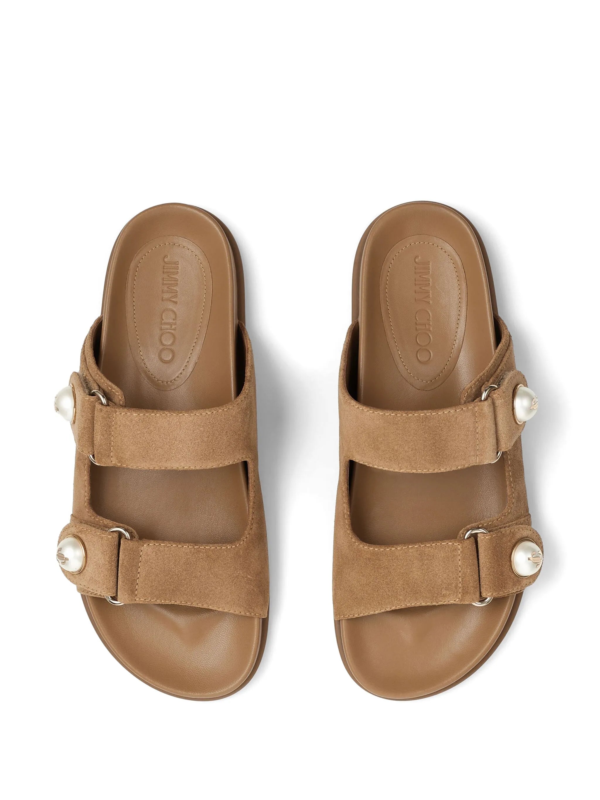Fayence touch-strap sandals